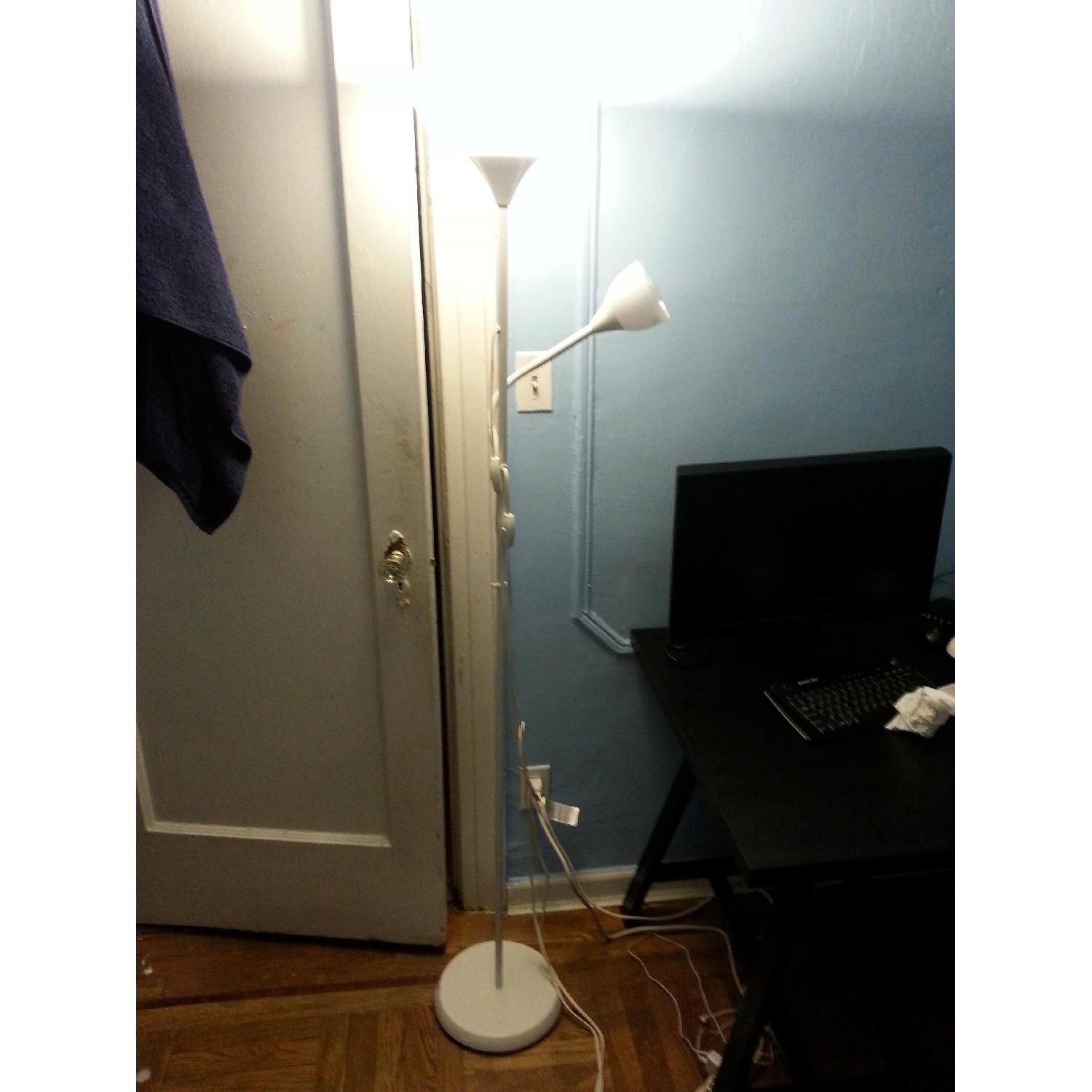 White Floor Lamp - image-1