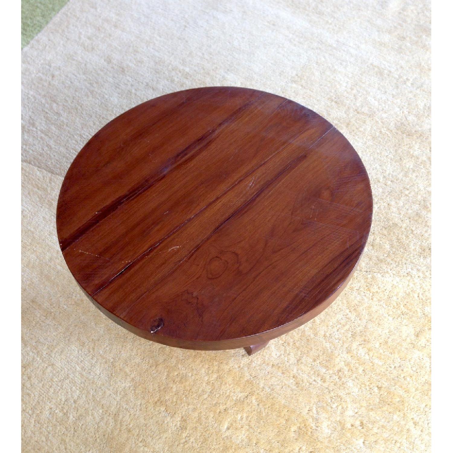 ABC Carpet & Home Round Wooden Table - image-2