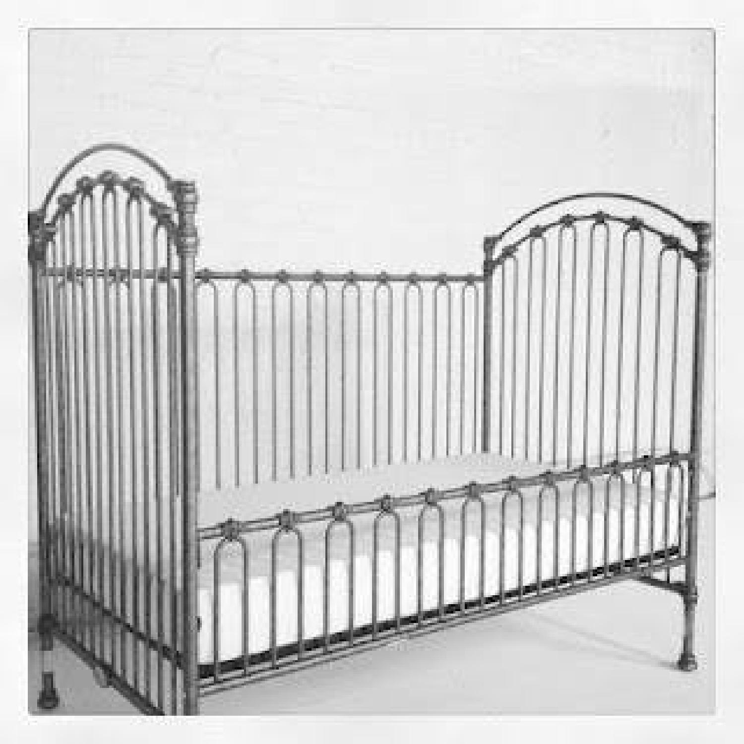 Bratt Decor Pewter Crib AptDeco