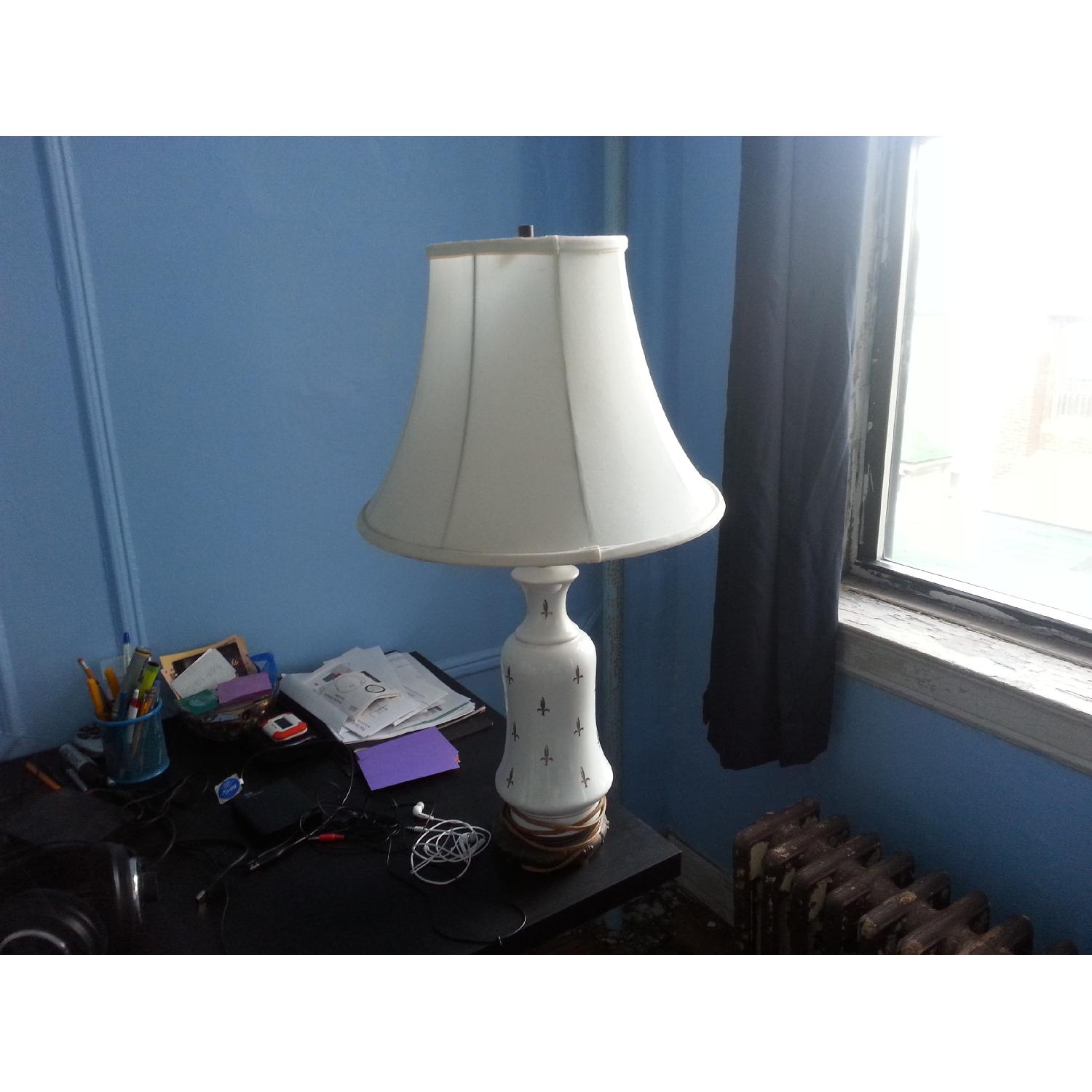 White Table Lamp - image-1