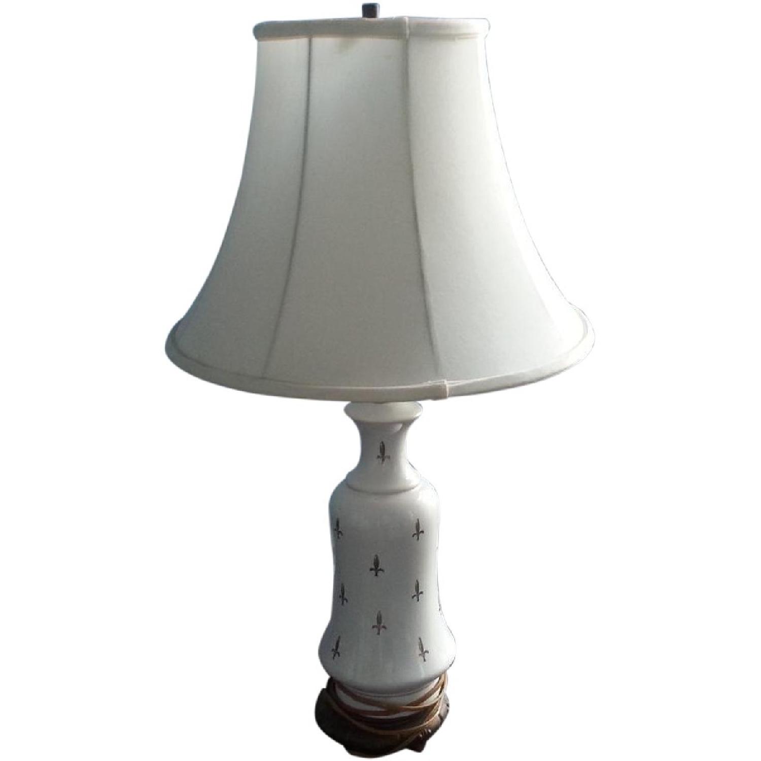 White Table Lamp - image-0