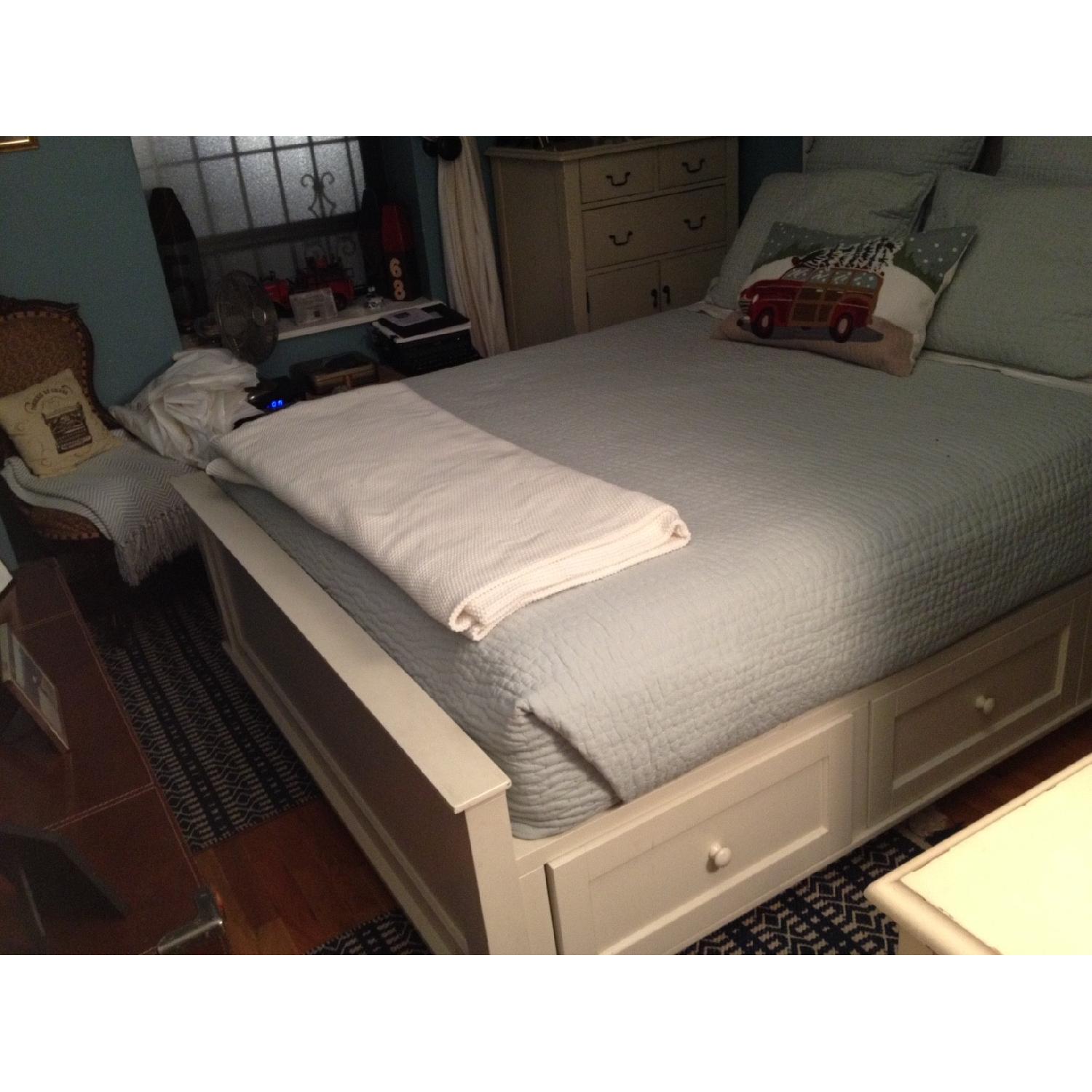Pottery Barn Cynthia Queen Size Bed Frame - image-1