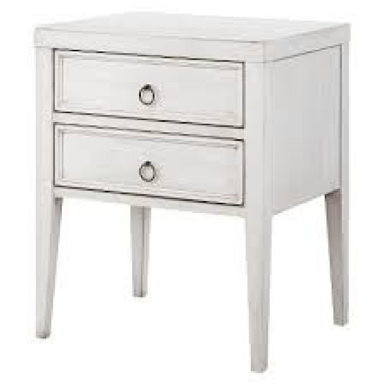Threshold White / Cream SideTables/Nightstands - Set of 2 - image-2