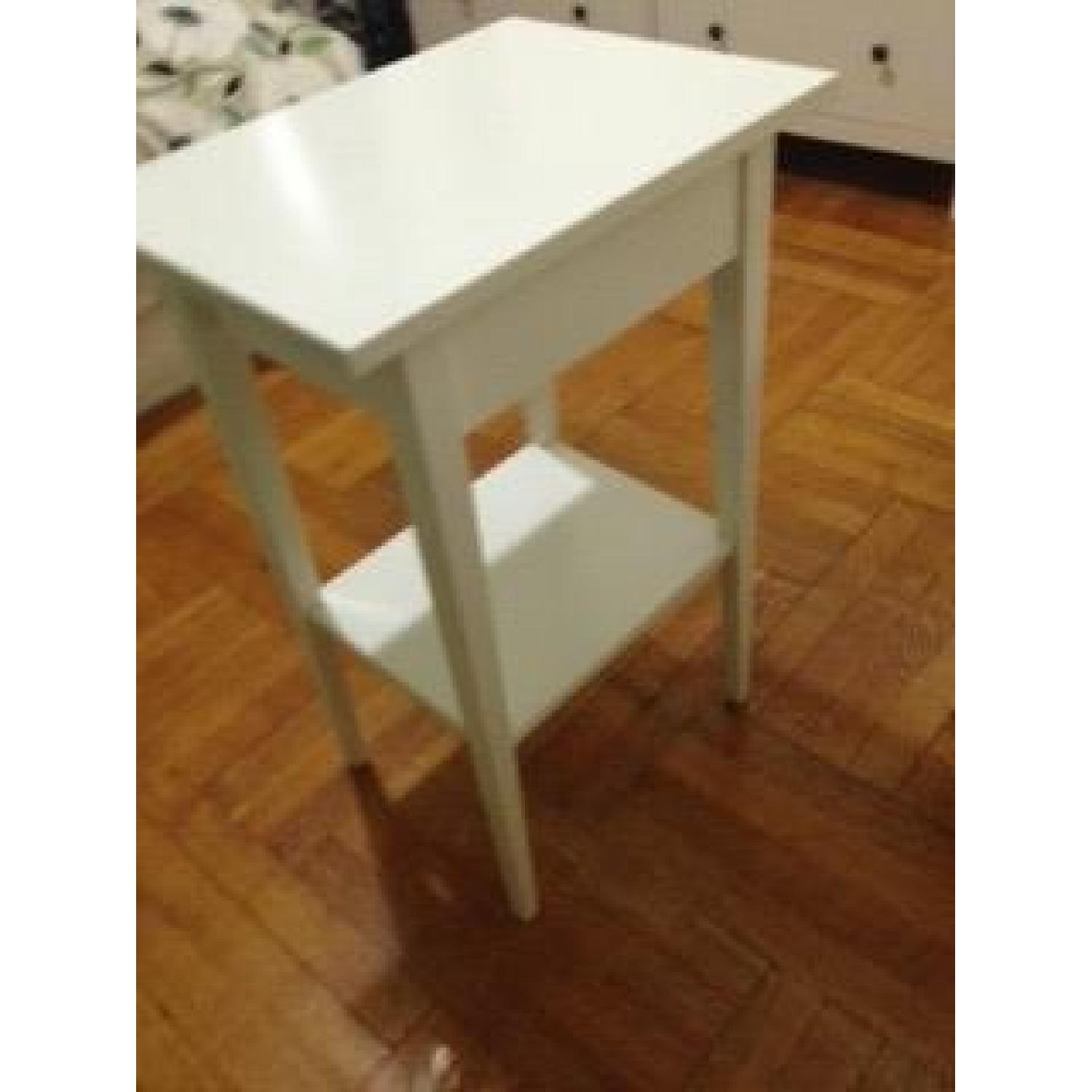 Ikea White Side Tables - Set of 2 - image-4