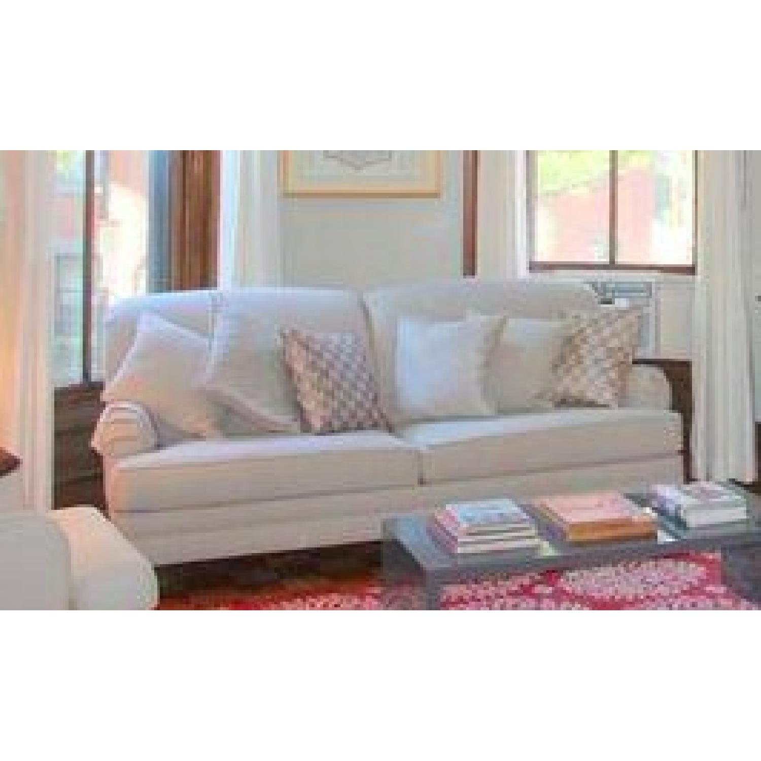 Ethan Allen Sofa in Classic Gray - image-4