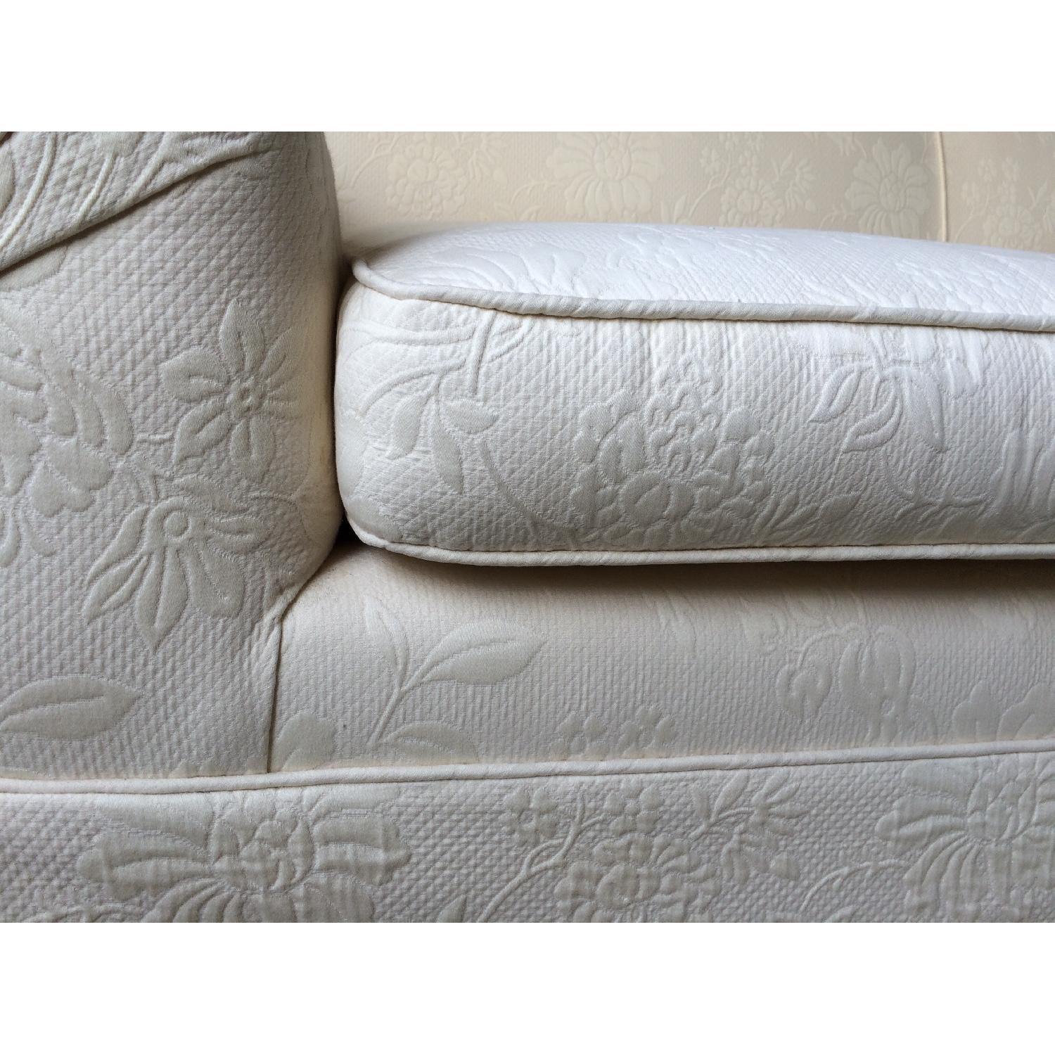 Cream Pattern Sofas - Set of 2 - Thumbnail 2