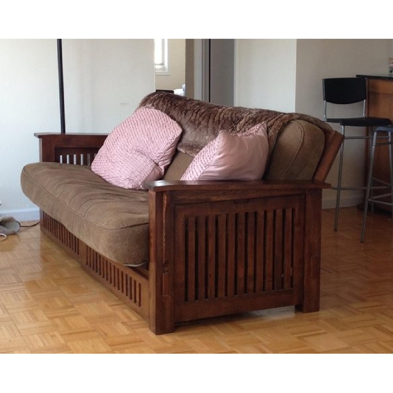 Solid Wood Futon - image-2