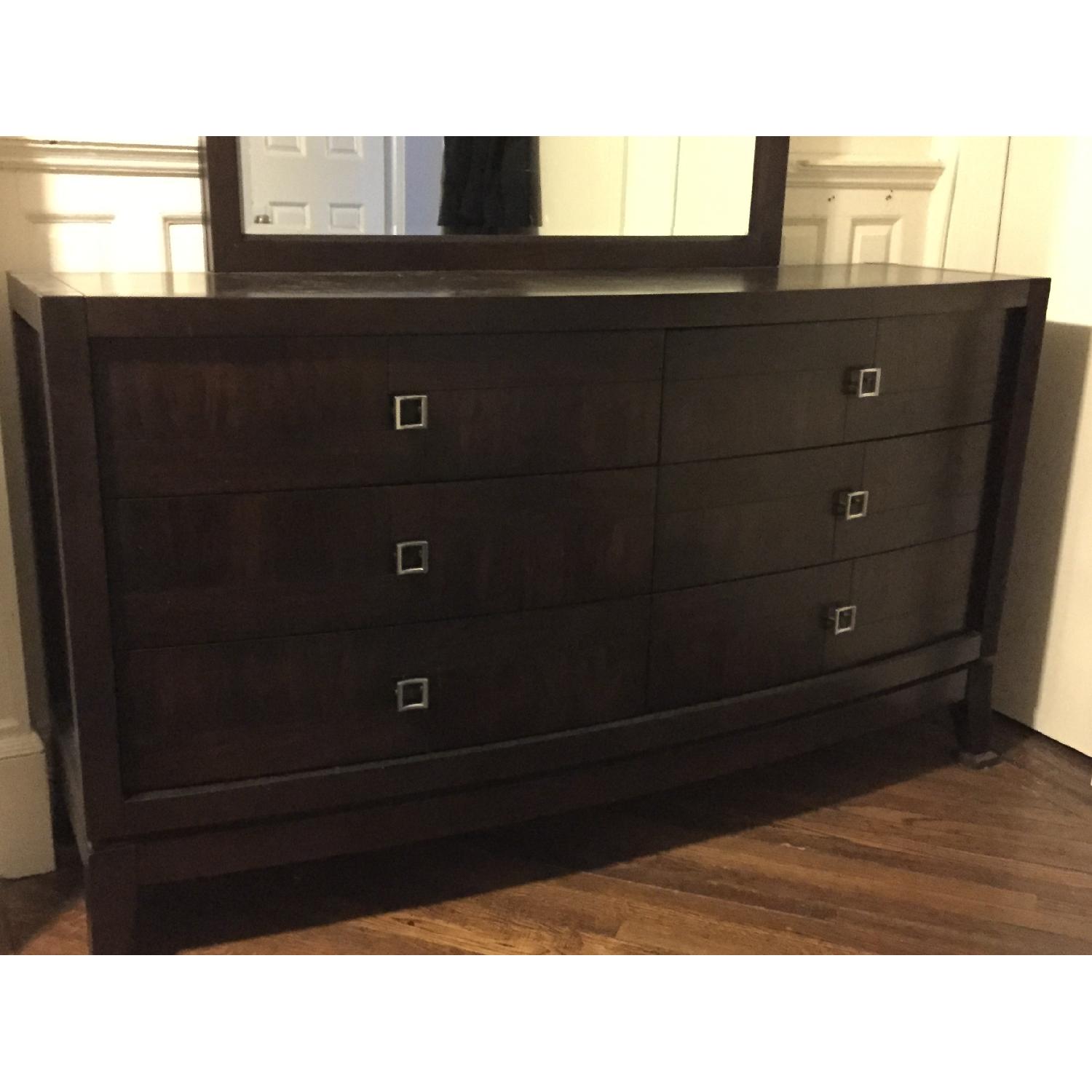 Hadley 6 Drawer Dresser with Mirror - image-1