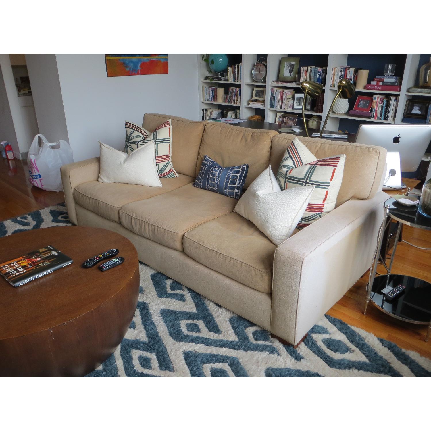 Restoration Hardware Maxwell Upholstered Sofa - image-3