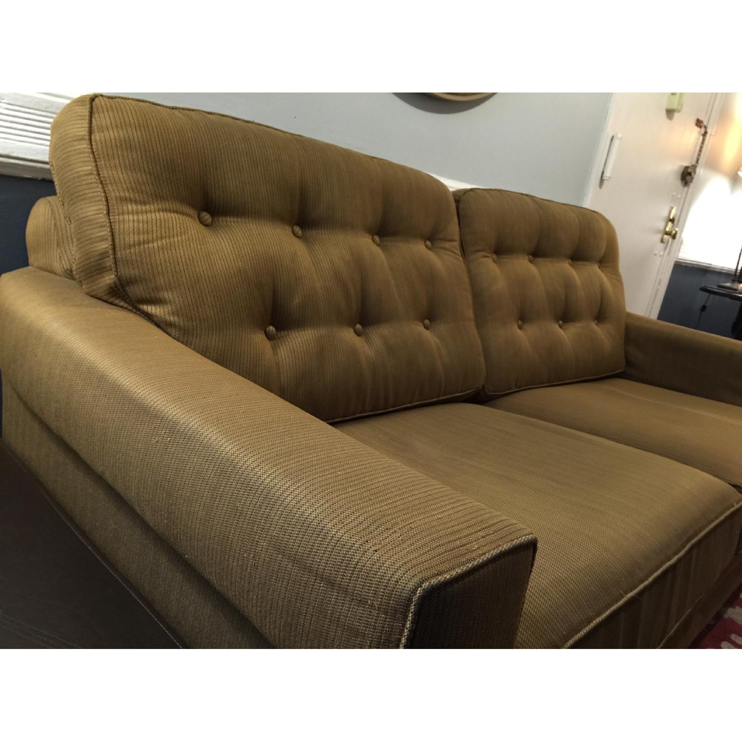 Bassett Brown/Gold Sofa - image-2