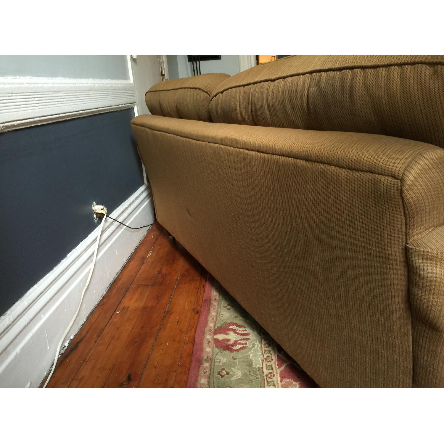 Bassett Brown/Gold Sofa - image-4