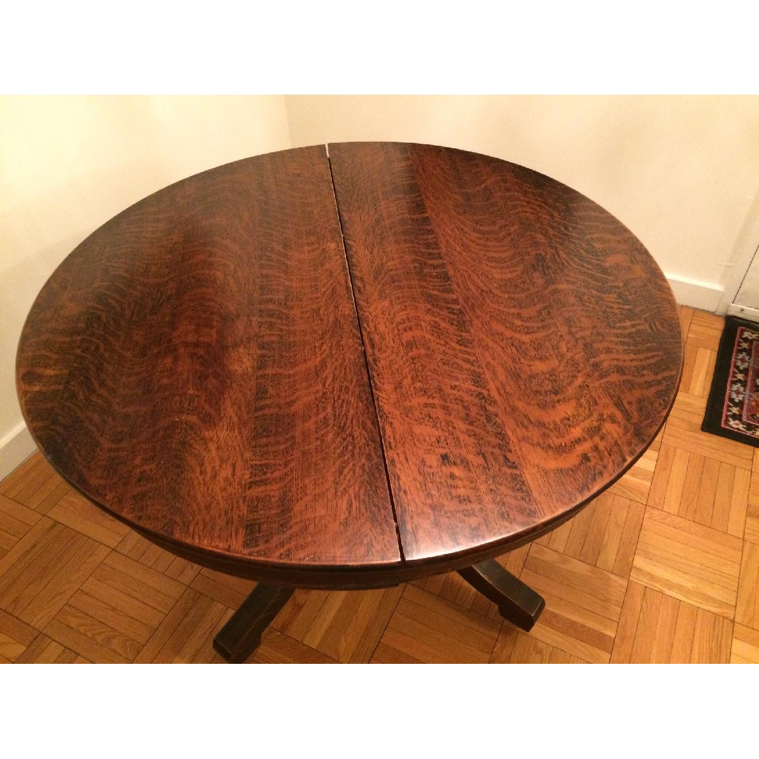 Antique Dining Table w/ 3 Leafs