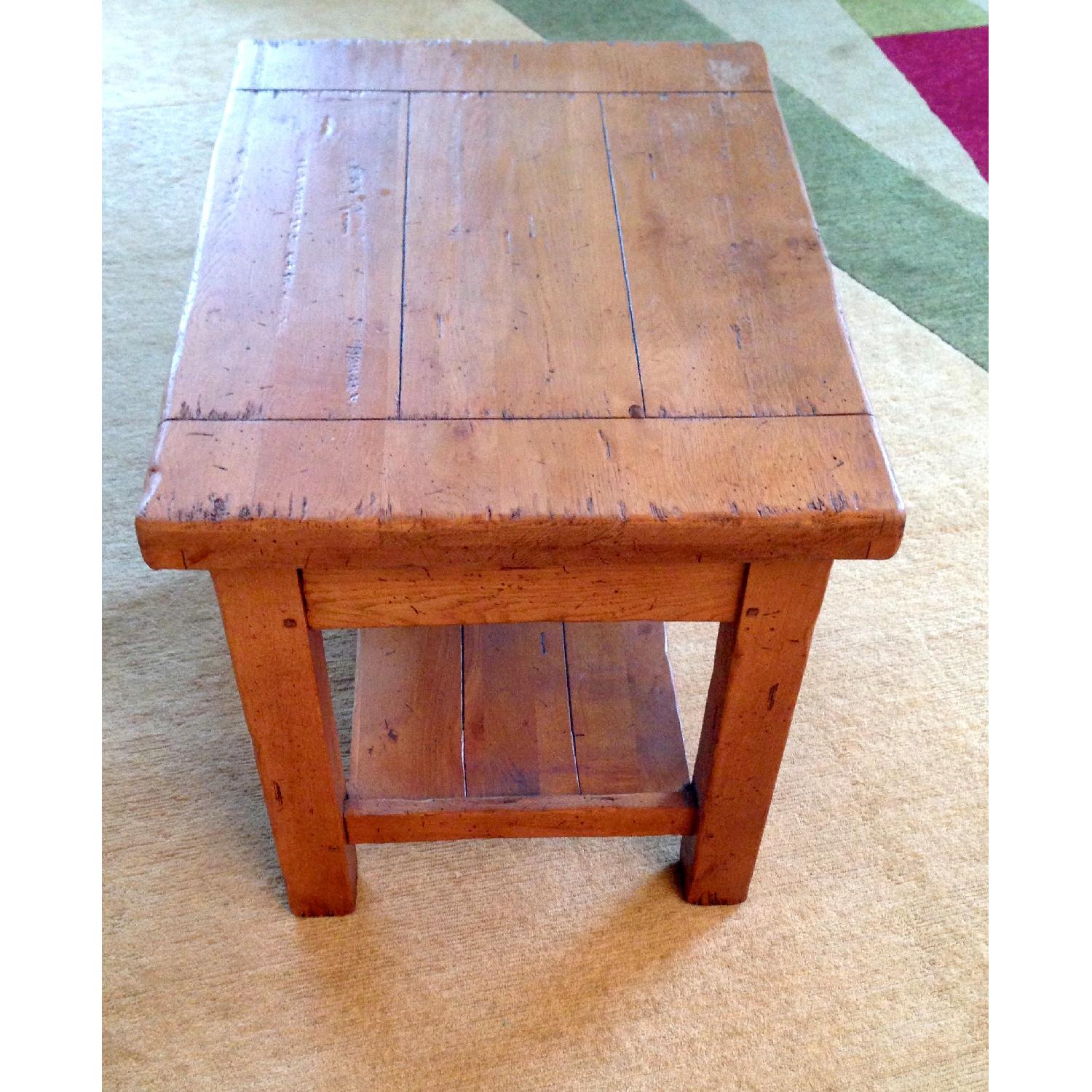 Crate & Barrel French Farm Side Tables - image-3