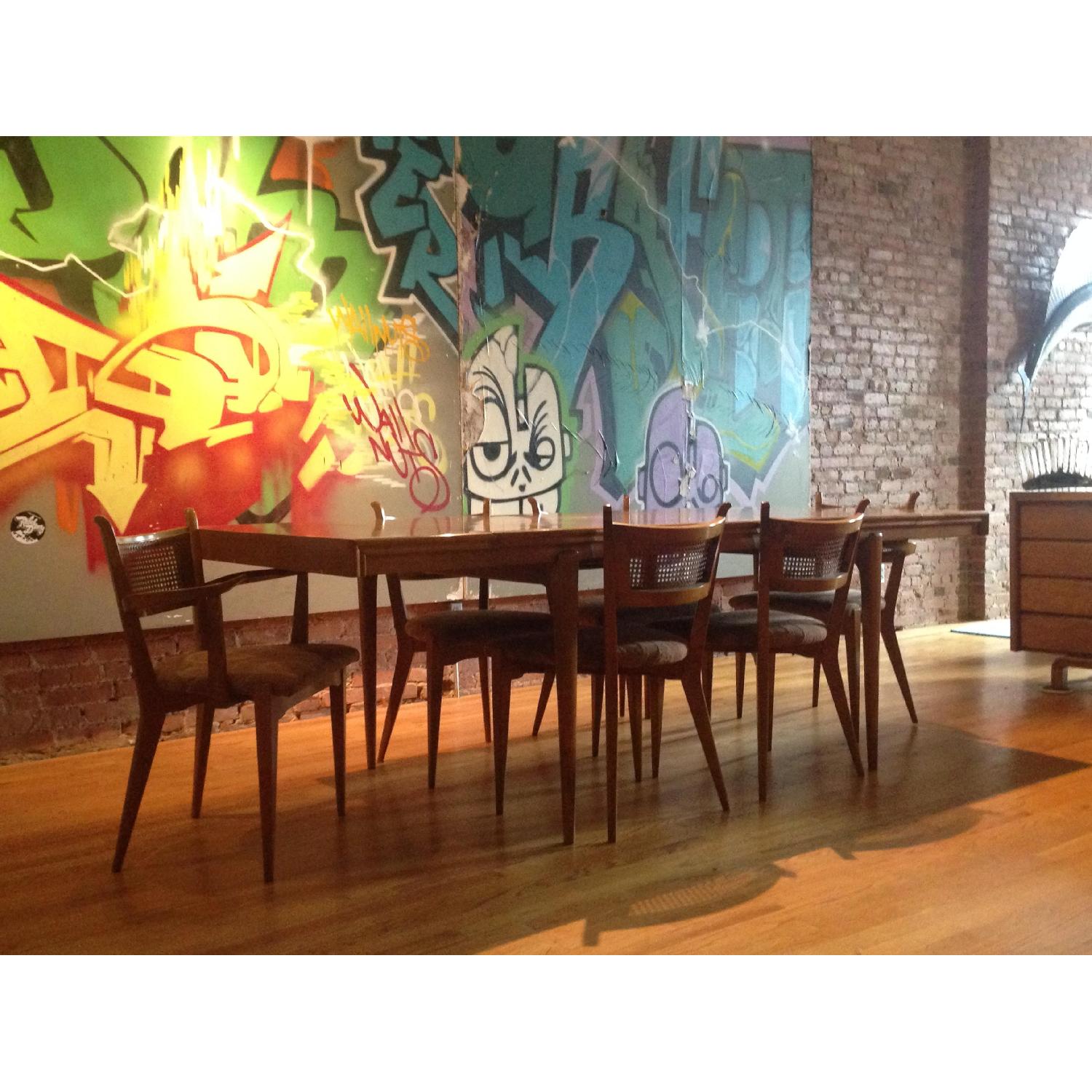 Edmund Spence Mid Century 8 Piece Dining Set - image-1