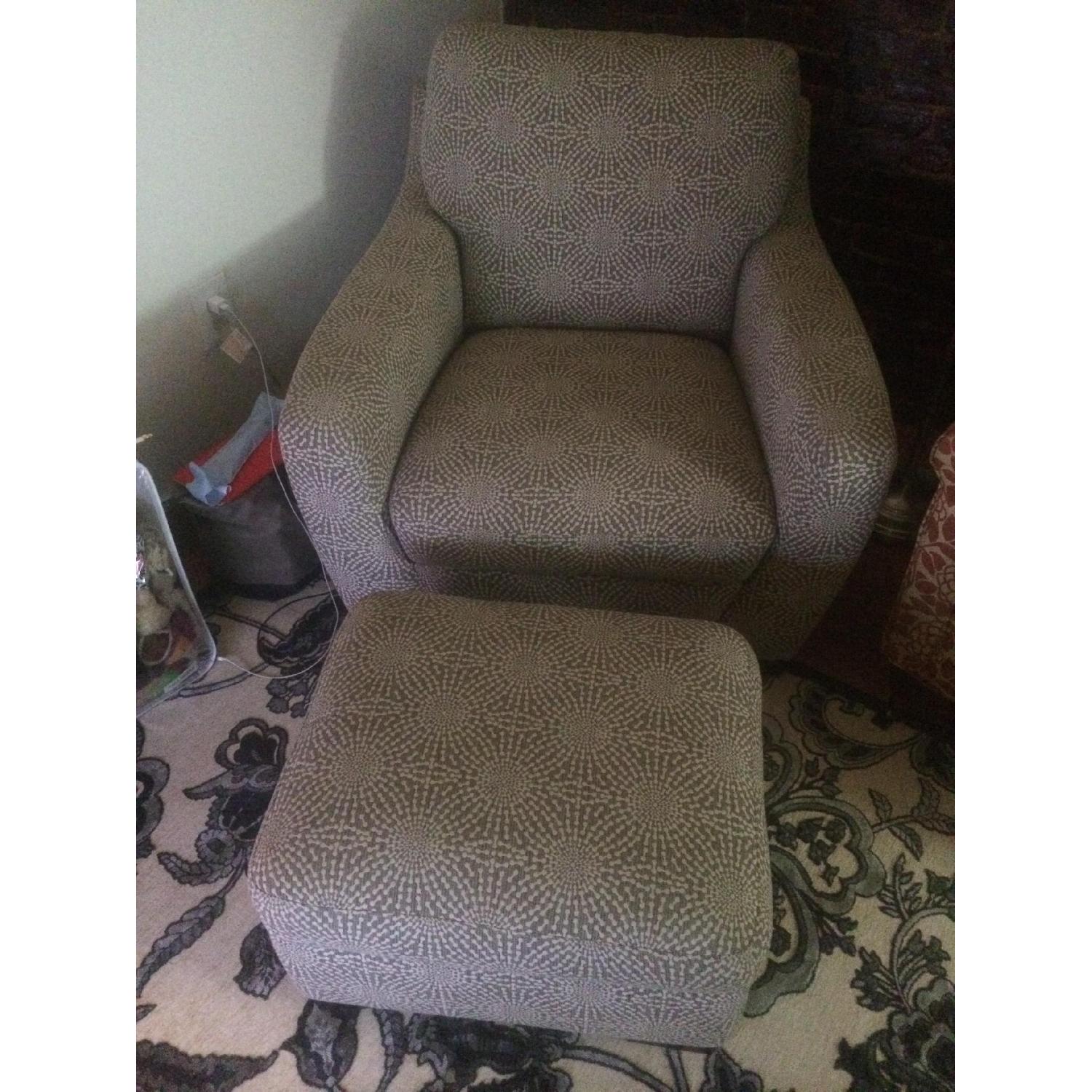 Bellanest Accent Chair with Ottoman - image-6