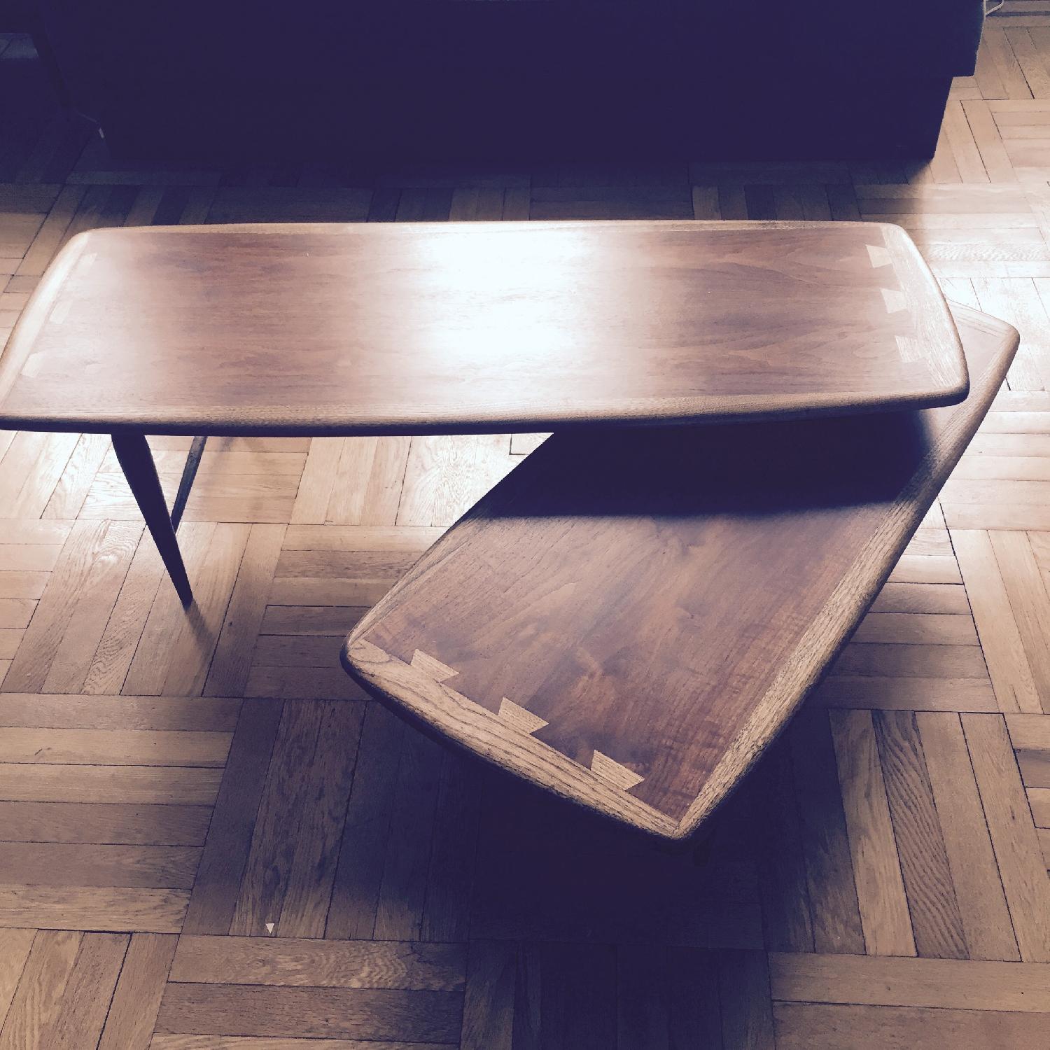 Lane Acclaim Vintage Mid Century Swivel Coffee Table - image-4