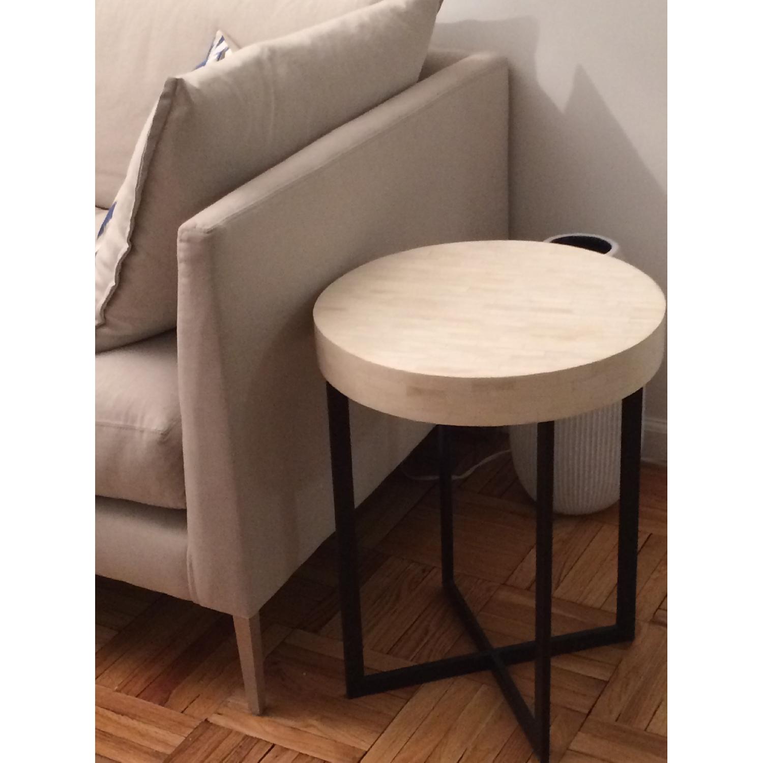 West Elm Bone Side Table - image-1