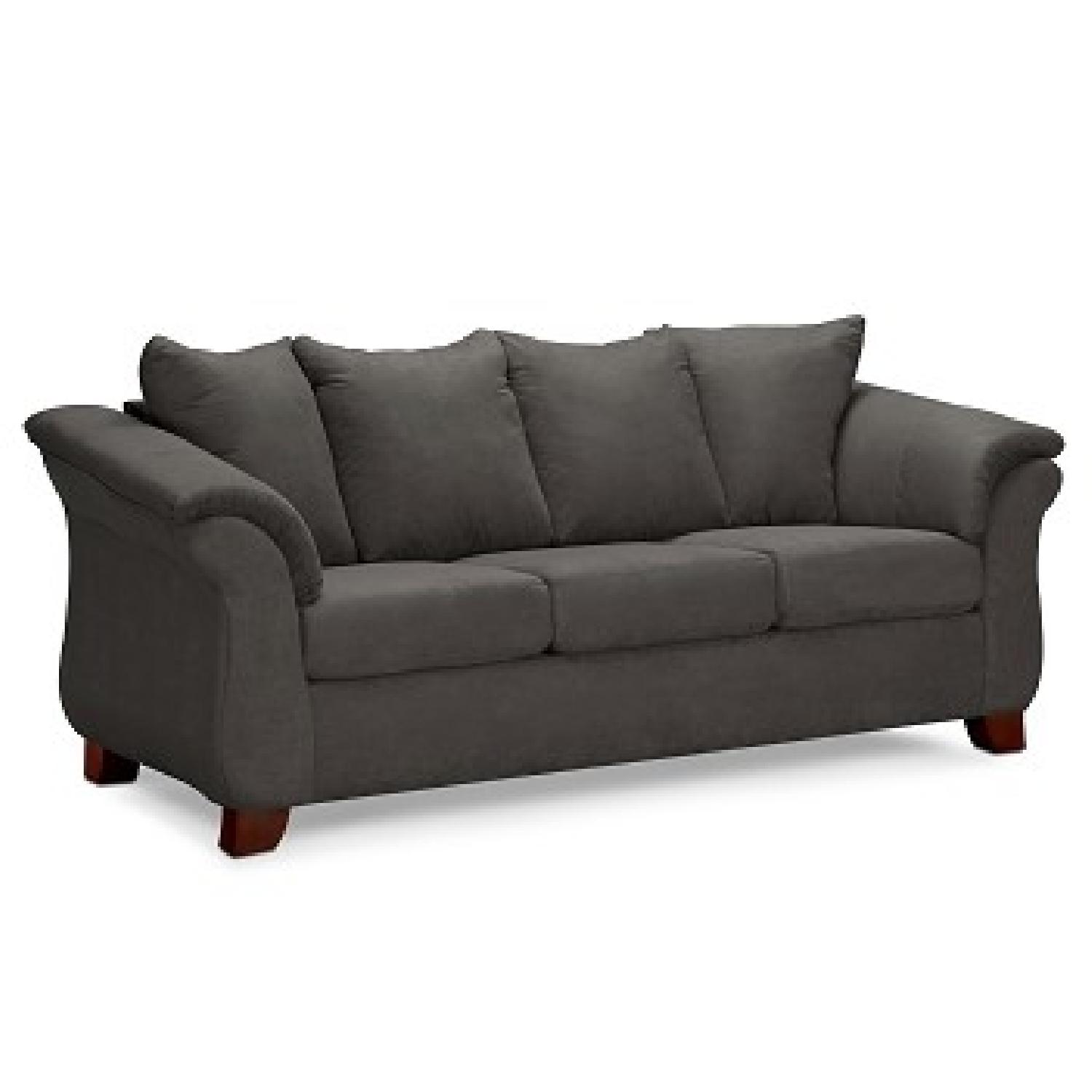 Value City Adrian Graphite sofa - image-2