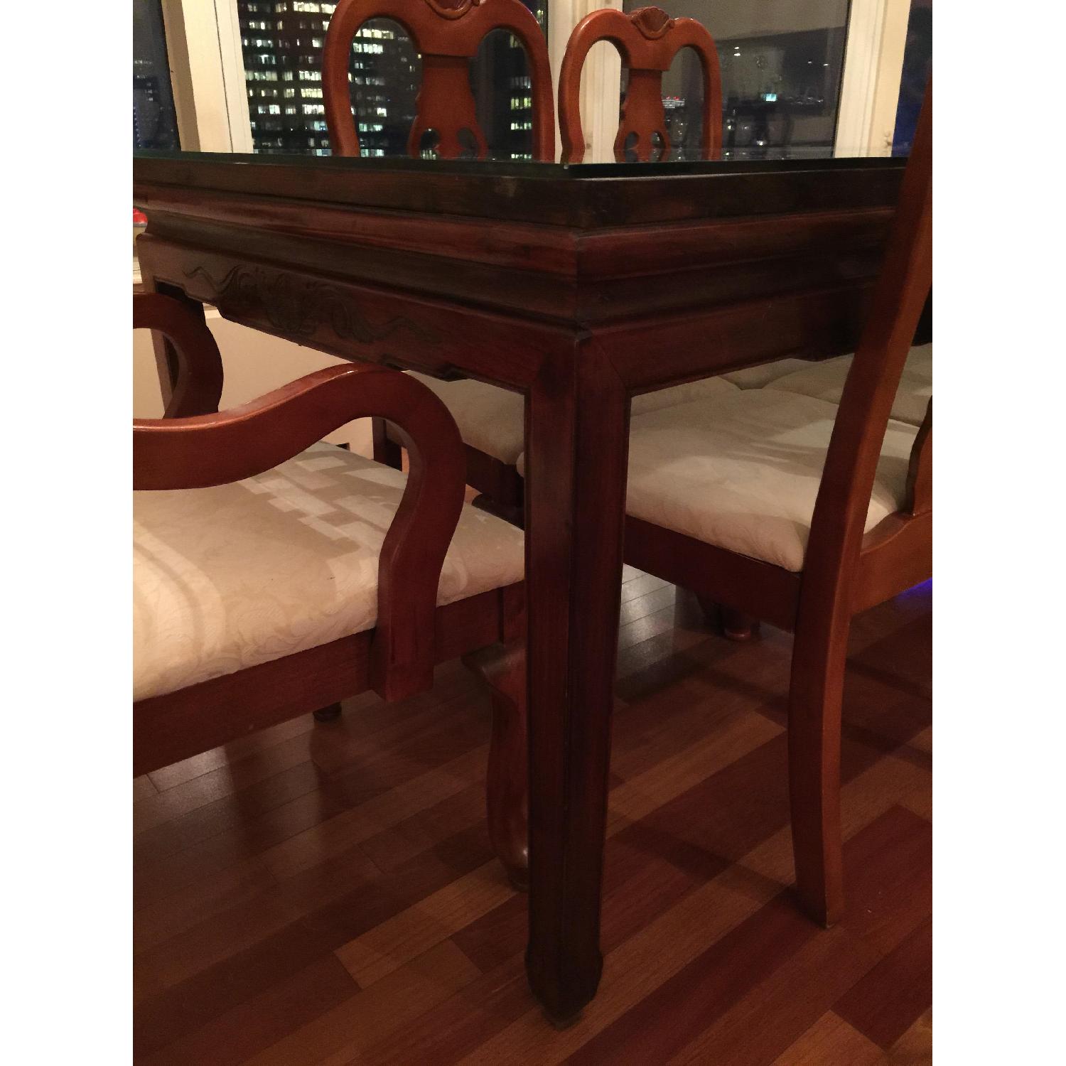 Custom Built Dining Table w/ 6 Chairs - image-3