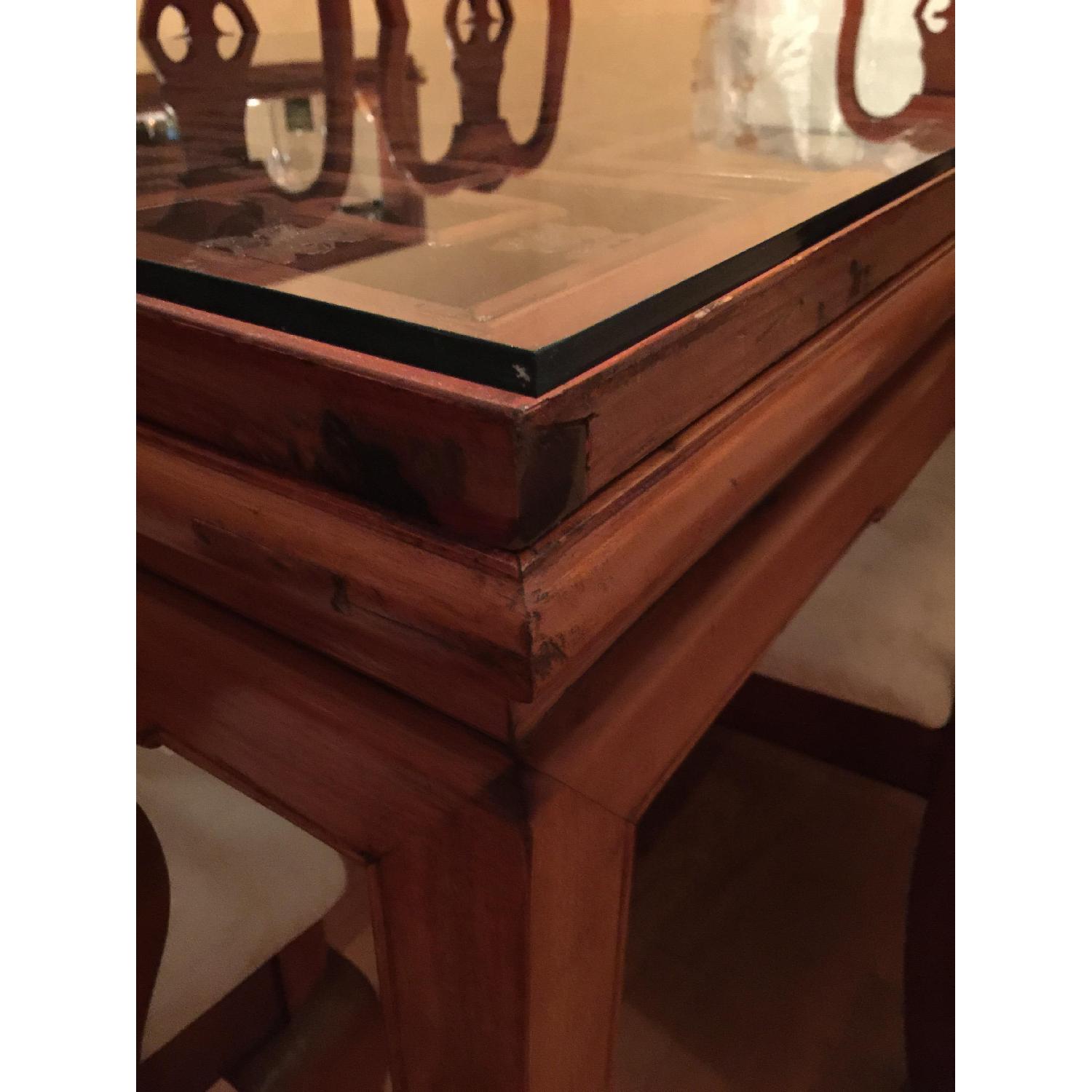 Custom Built Dining Table w/ 6 Chairs - image-4