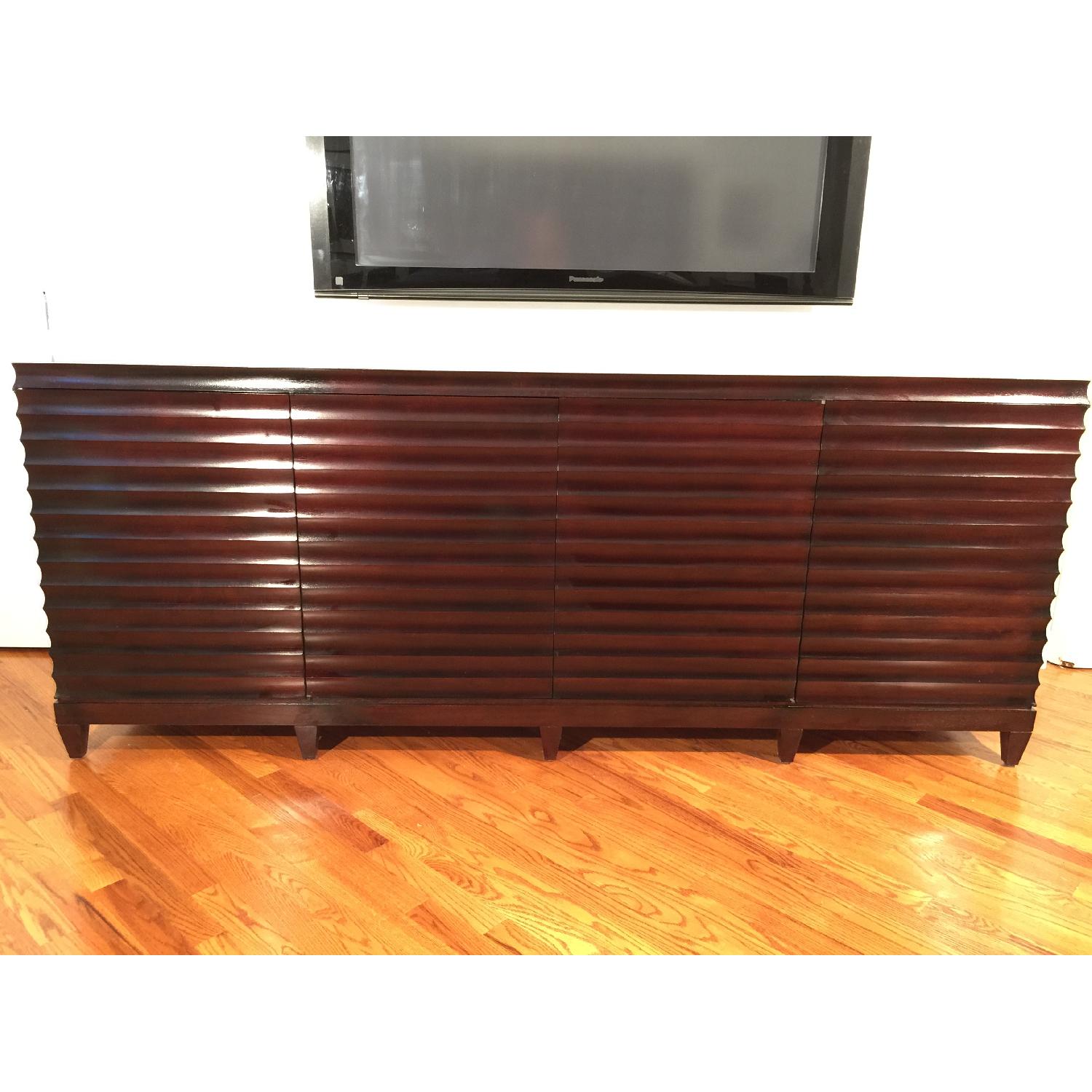 Baker Furniture Barbara Barry Collection Fluted Low Cabinet - image-5