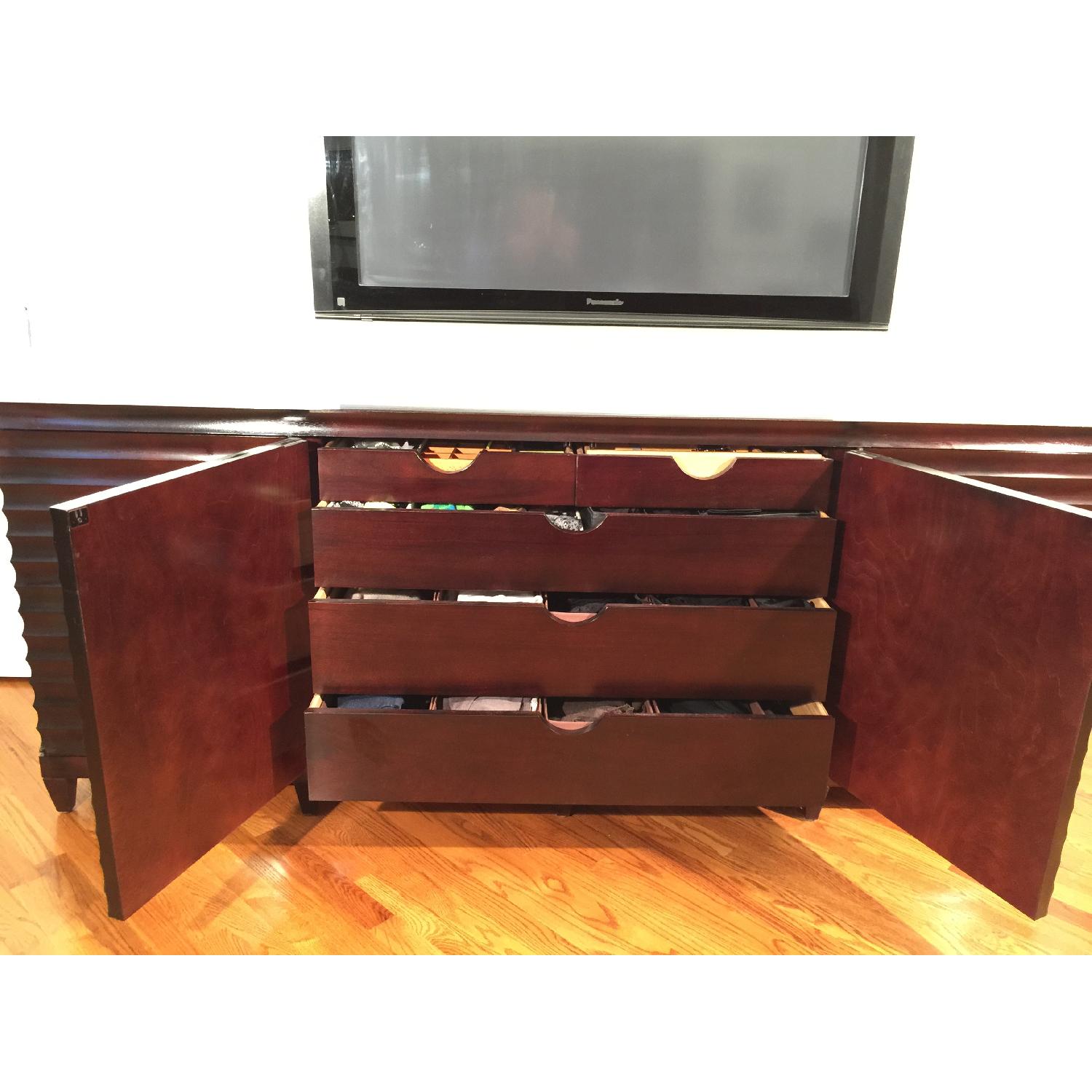 Baker Furniture Barbara Barry Collection Fluted Low Cabinet - image-6