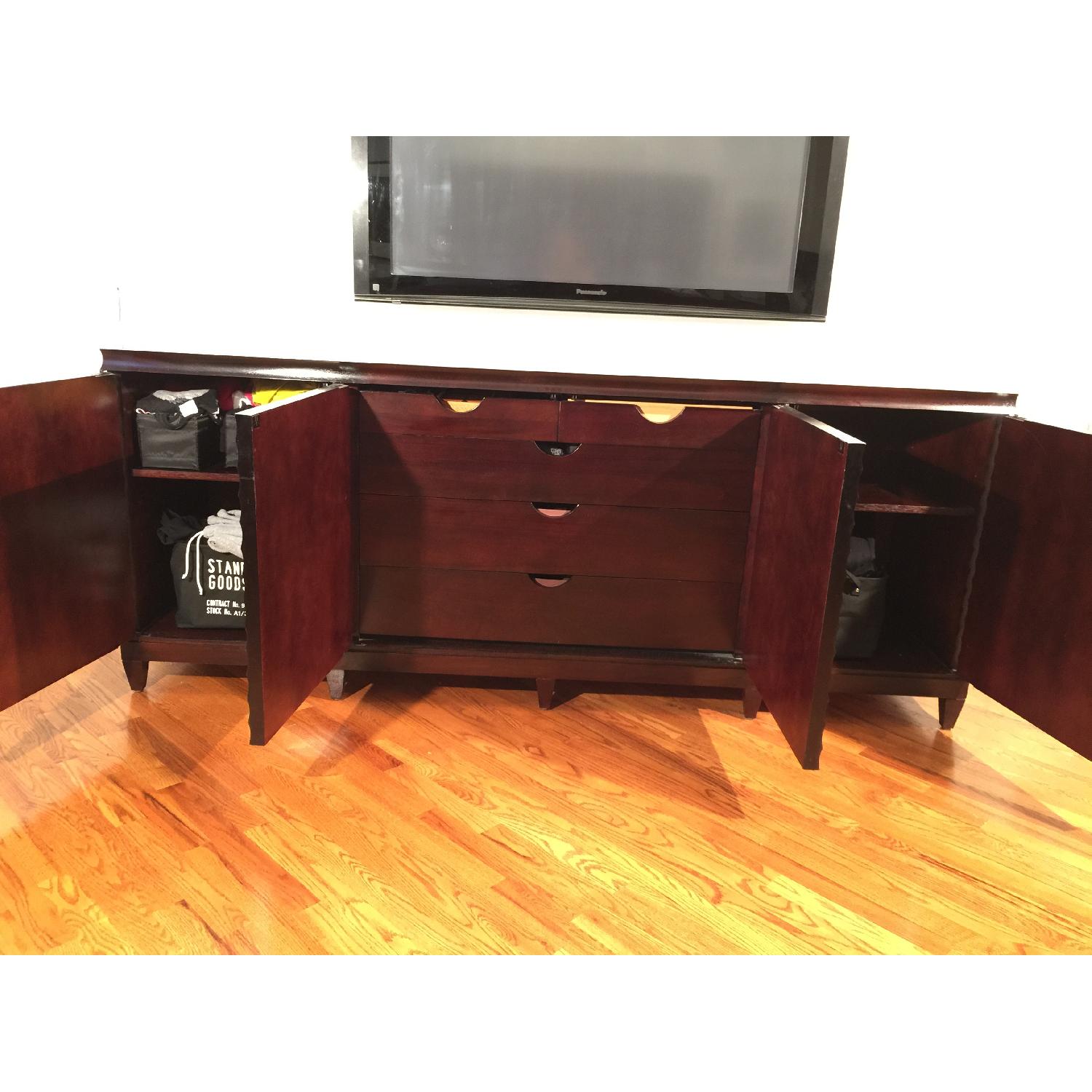 Baker Furniture Barbara Barry Collection Fluted Low Cabinet - image-7