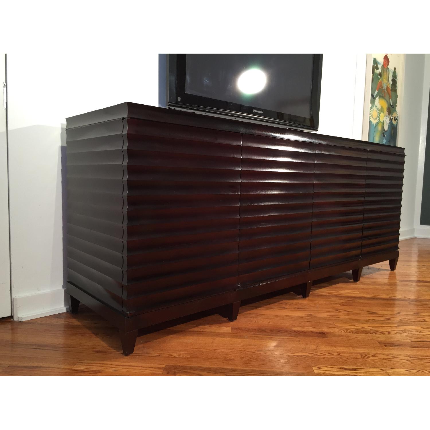 Baker Furniture Barbara Barry Collection Fluted Low Cabinet - image-9