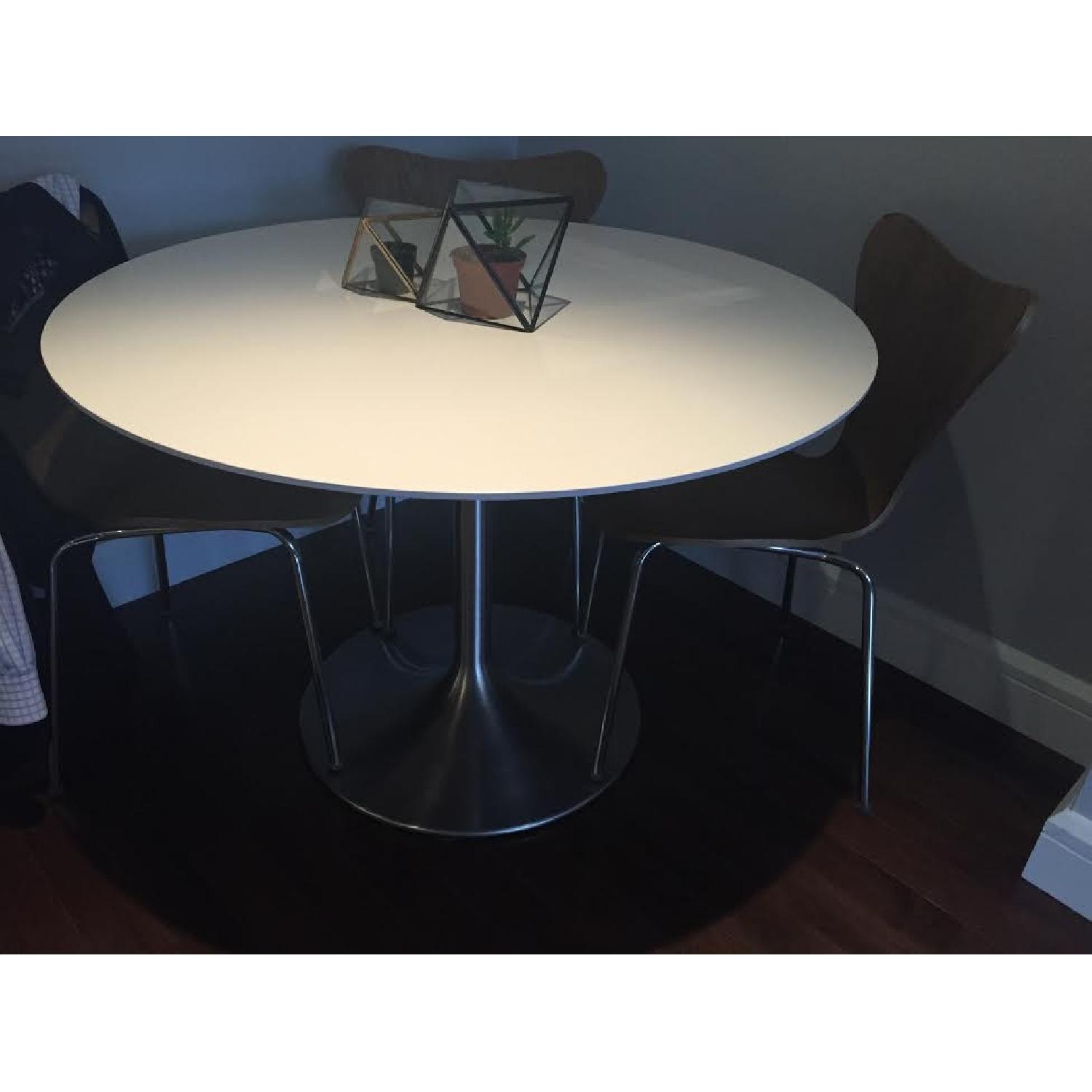 Room & Board White MDF Aria Table - image-1
