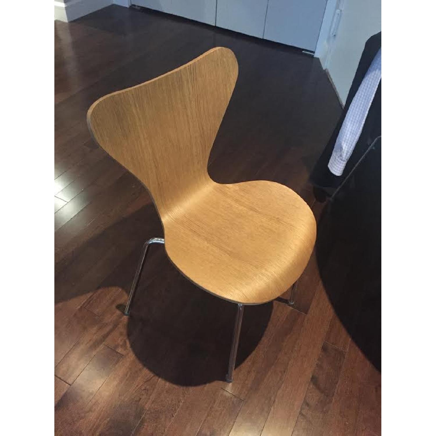 Restoration Hardware Wood Dining Room Chairs Set of 4 AptDeco