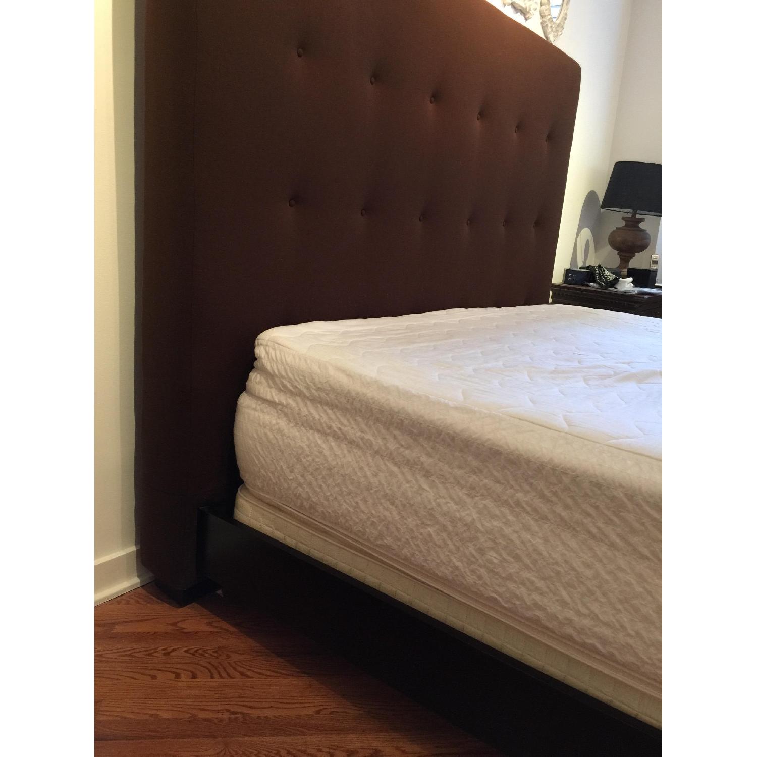 Mitchell Gold + Bob Wiliams King Size Wool Upholstered Tufted Bed - image-7
