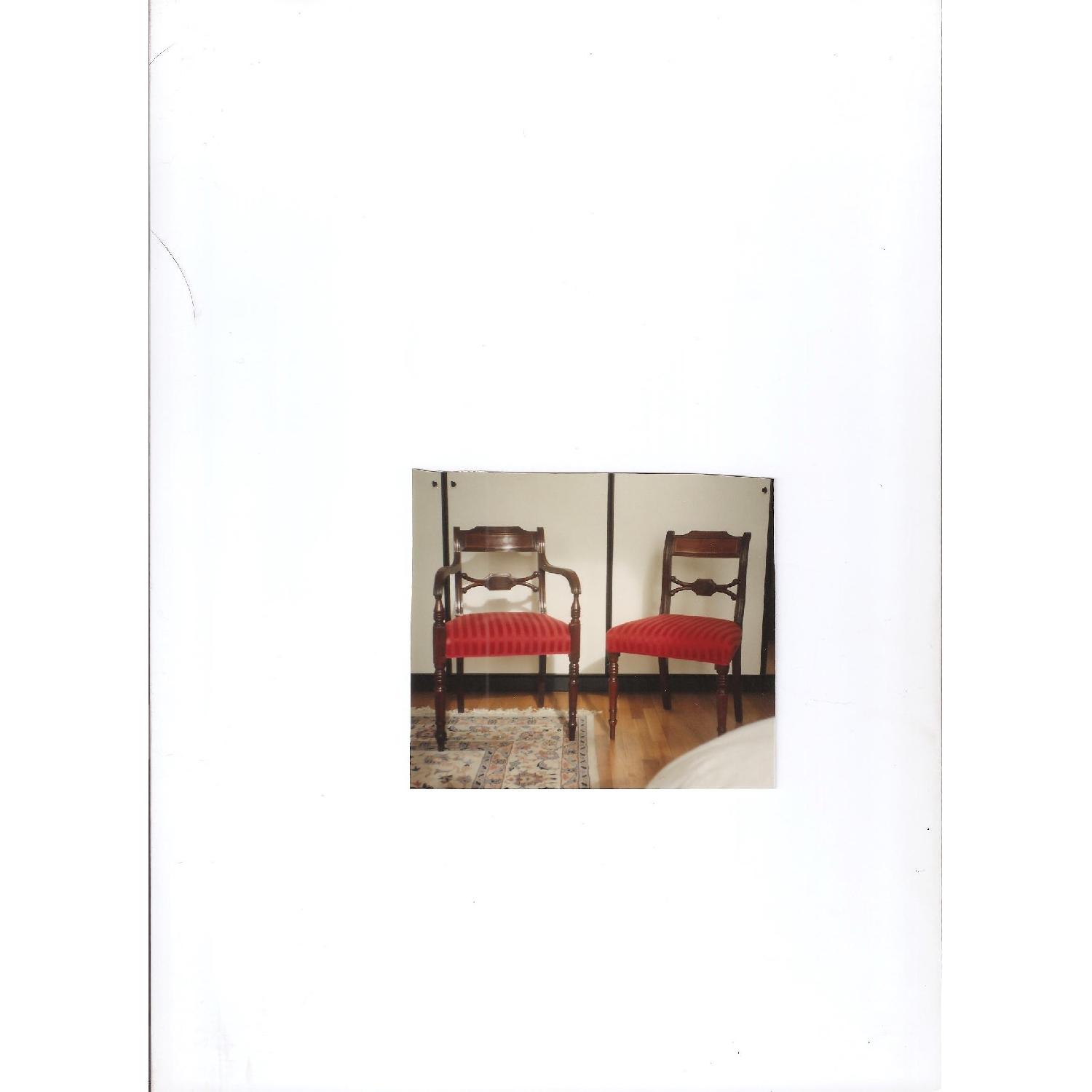 2 Dining Chairs w/ Arms, 6 w/o Arms - image-1