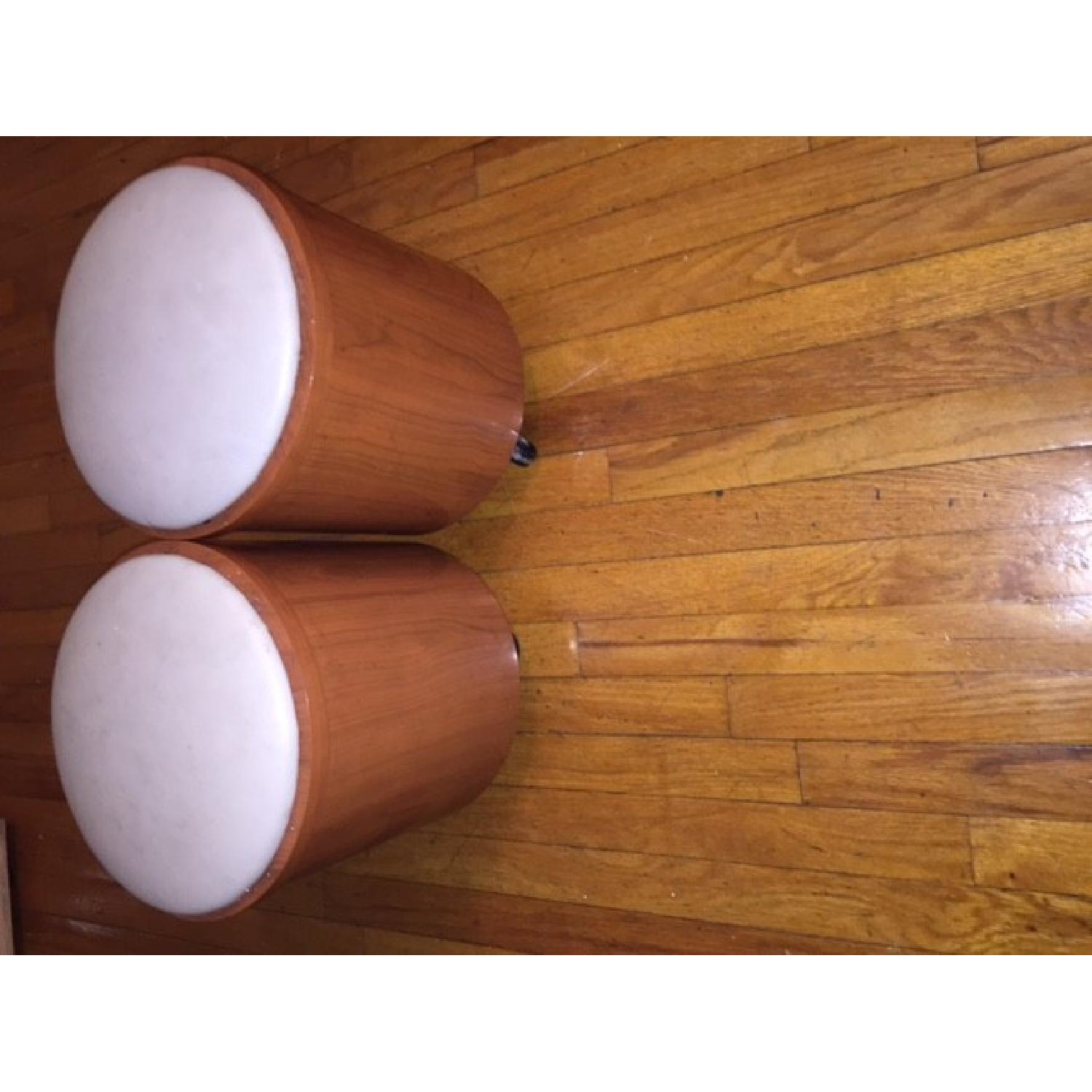 Global- S Shaped Coffee Table w/ 2 Stools - image-1