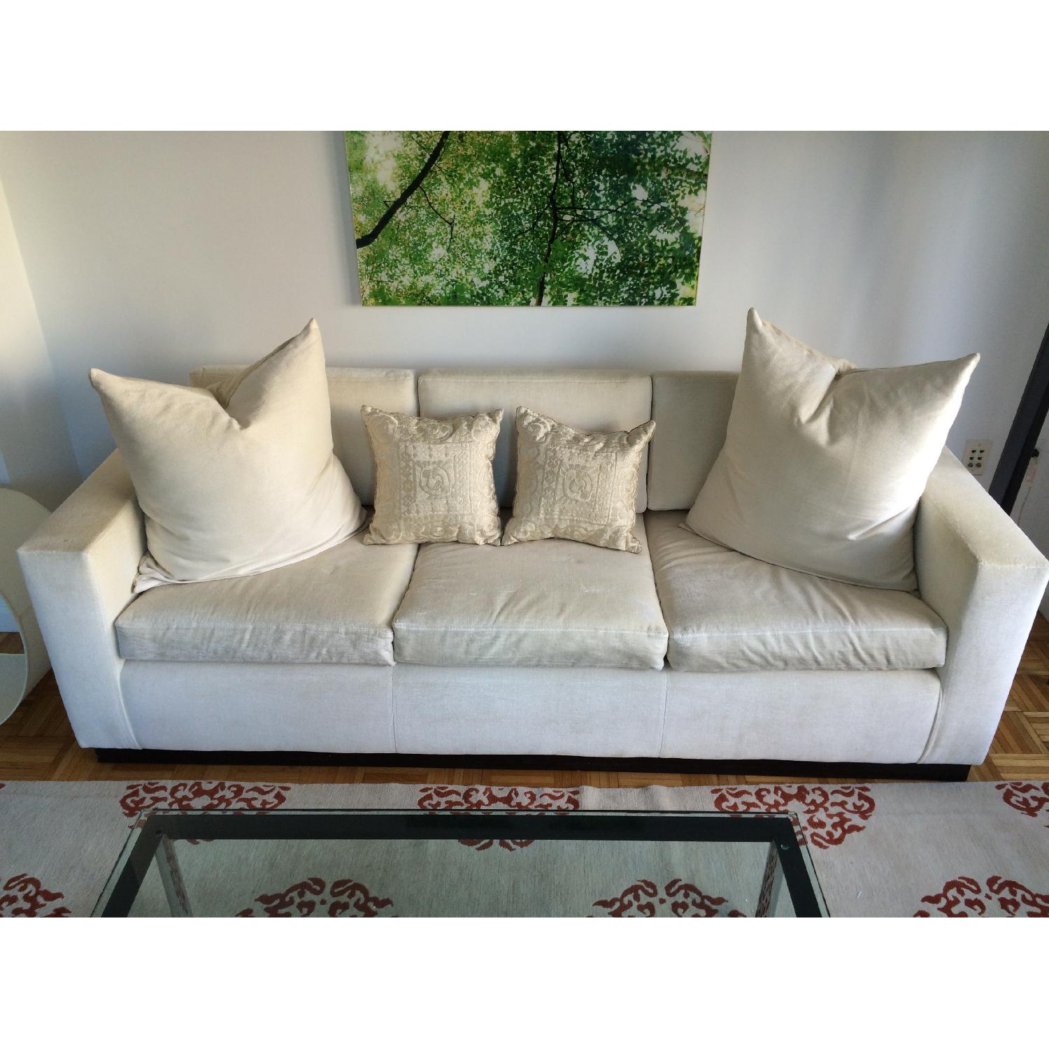 Desiron White Sofa - image-1