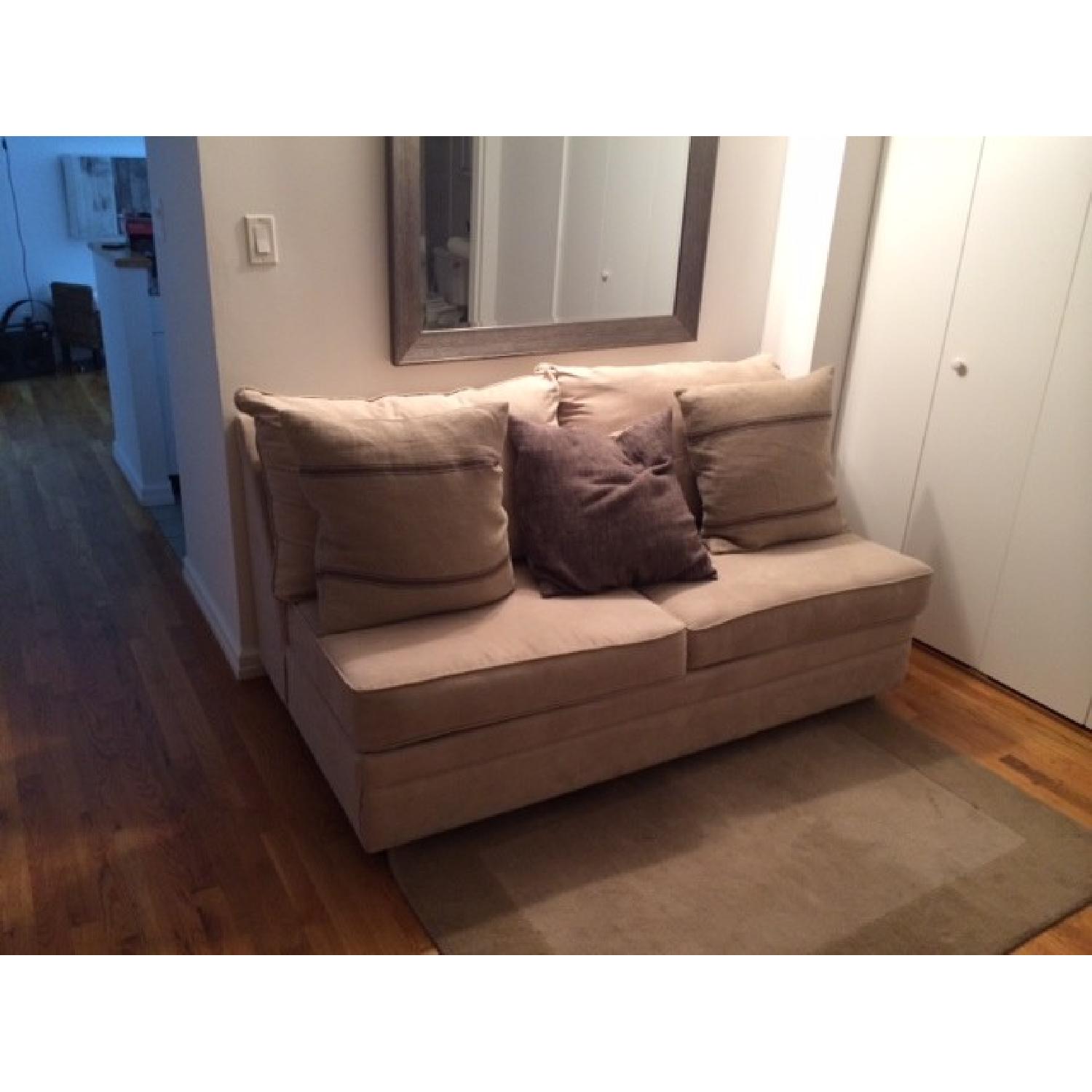 Beige Sleeper Sofa - image-3