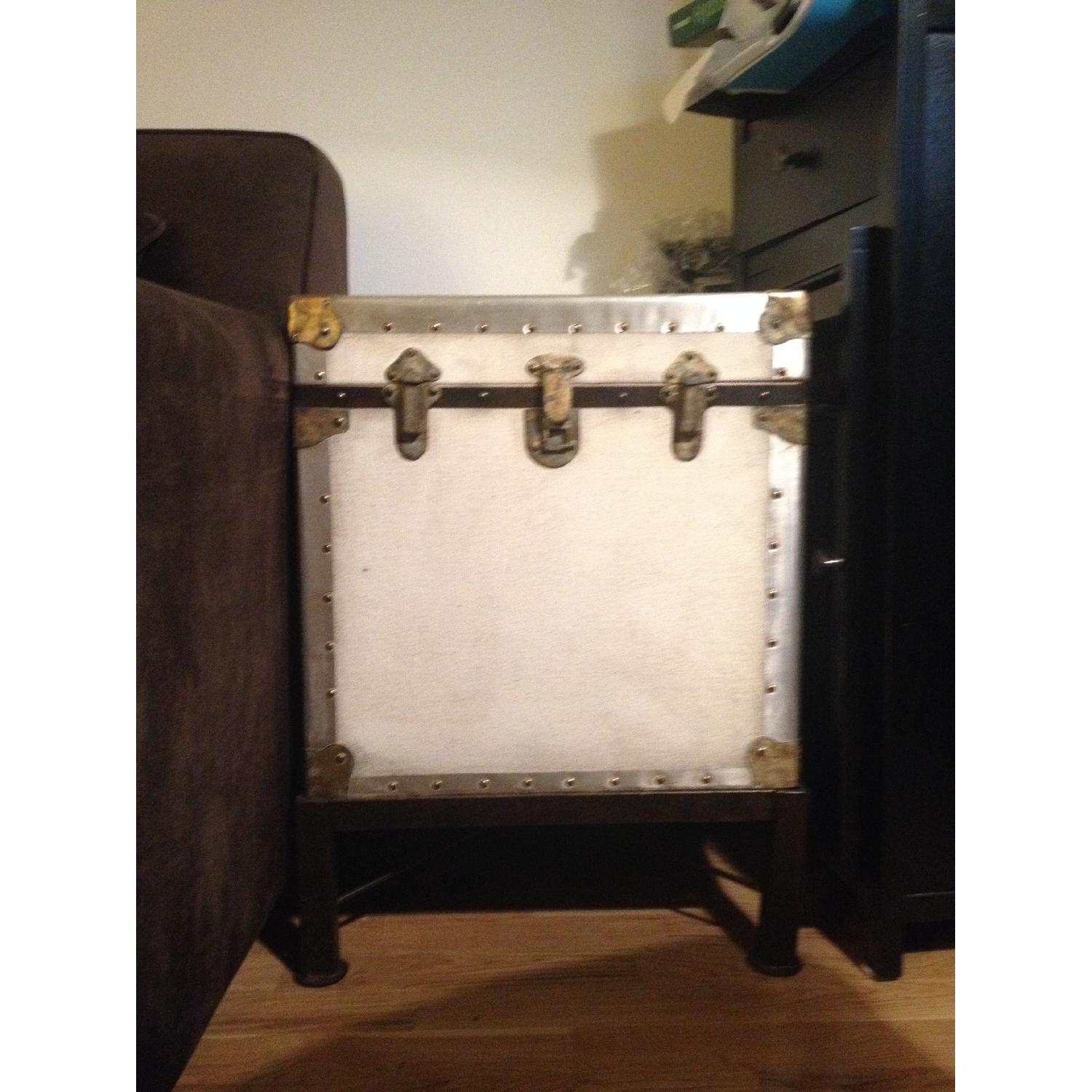 Pottery Barn Ludlow Side Table with Storage - image-1