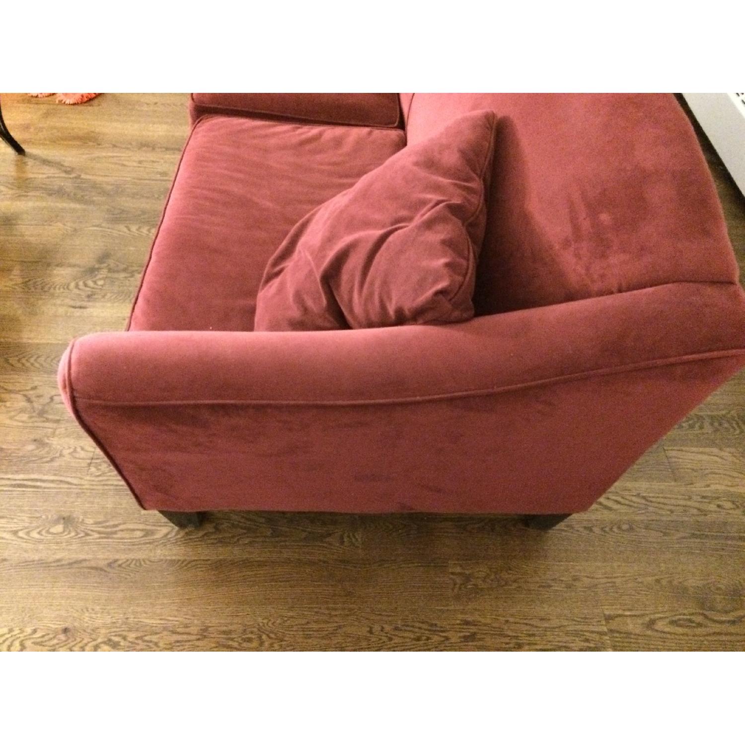 Design House Scarlet Microfiber Sofa - image-2