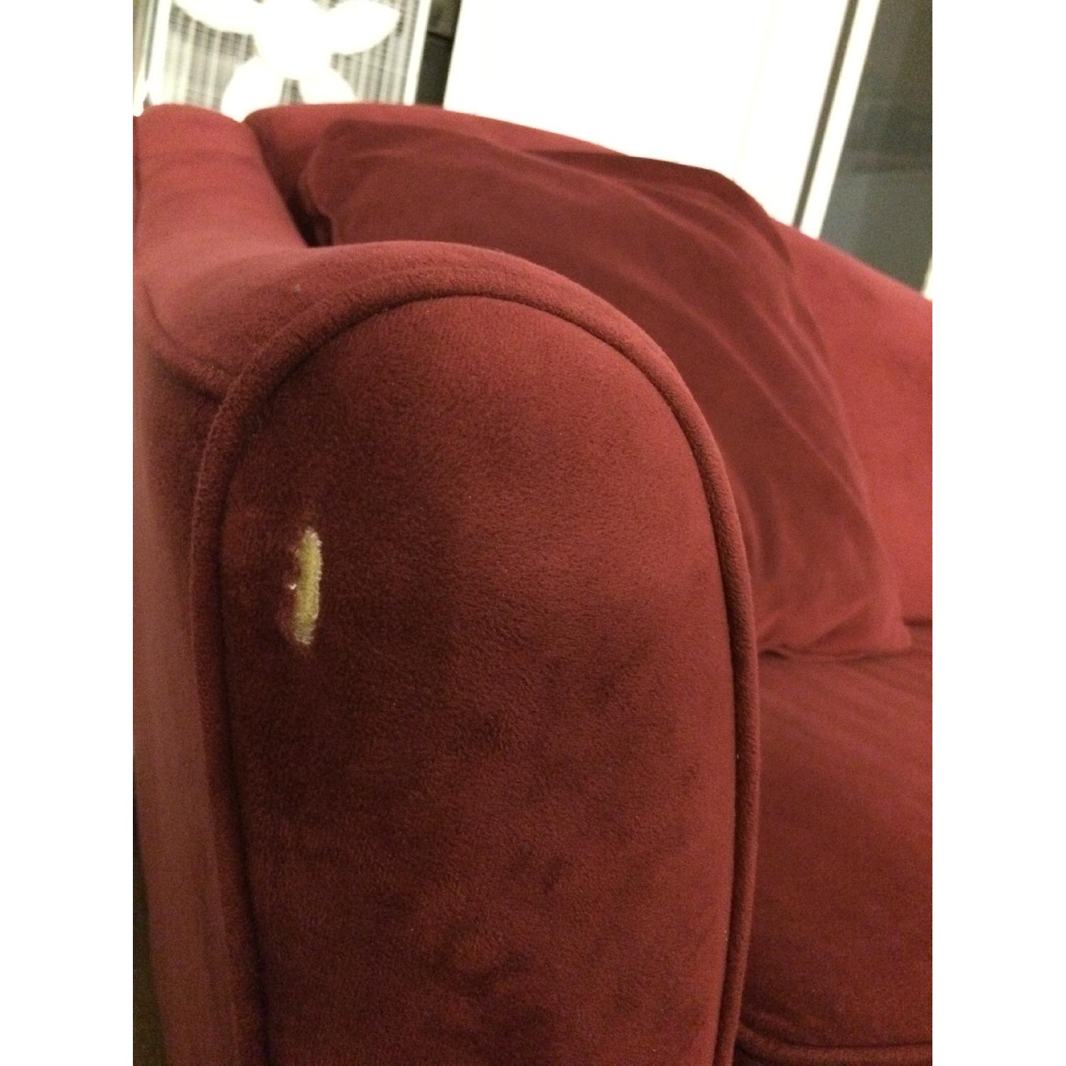 Design House Scarlet Microfiber Sofa - image-7