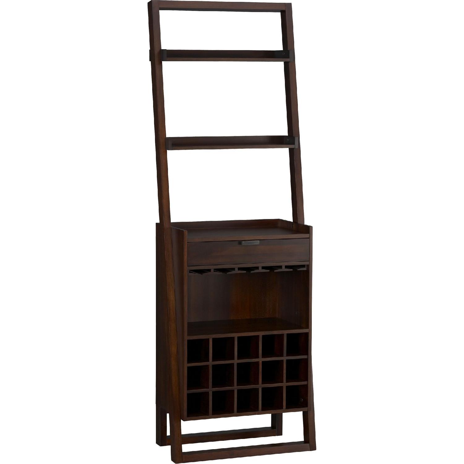 Crate & Barrel Sloane Leaning Wine Bar - Thumbnail 2