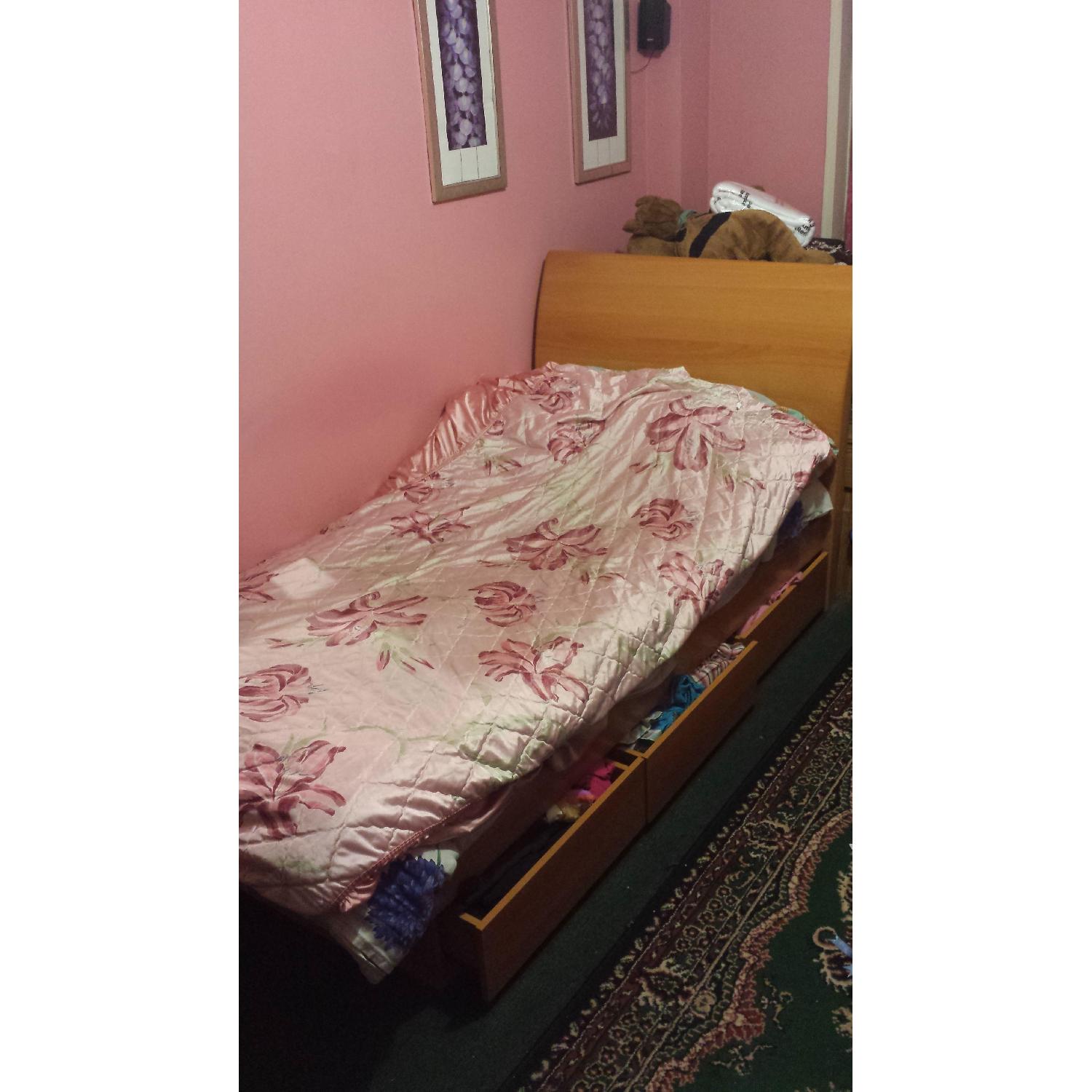 Domain Twin Size Bed w/ Headboard - image-4