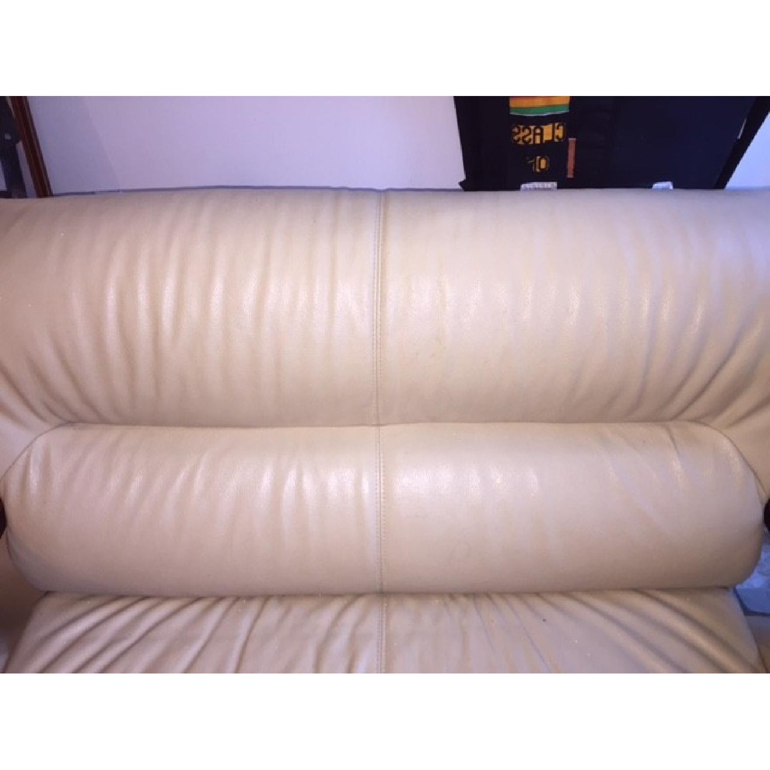 Ashley Leather Loveseat - image-3