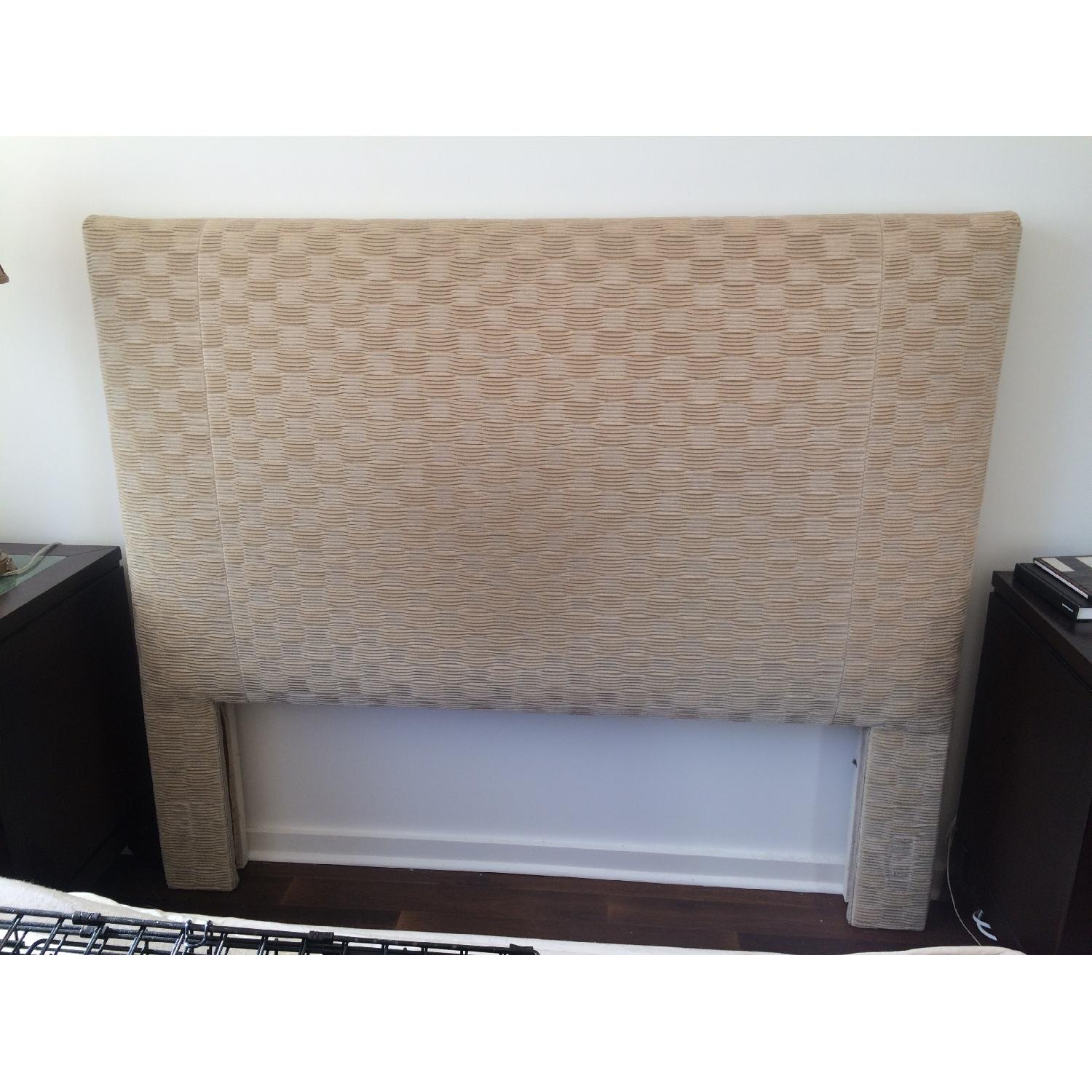 Custom Queen Size Bed Frame w/ Headboard - image-5