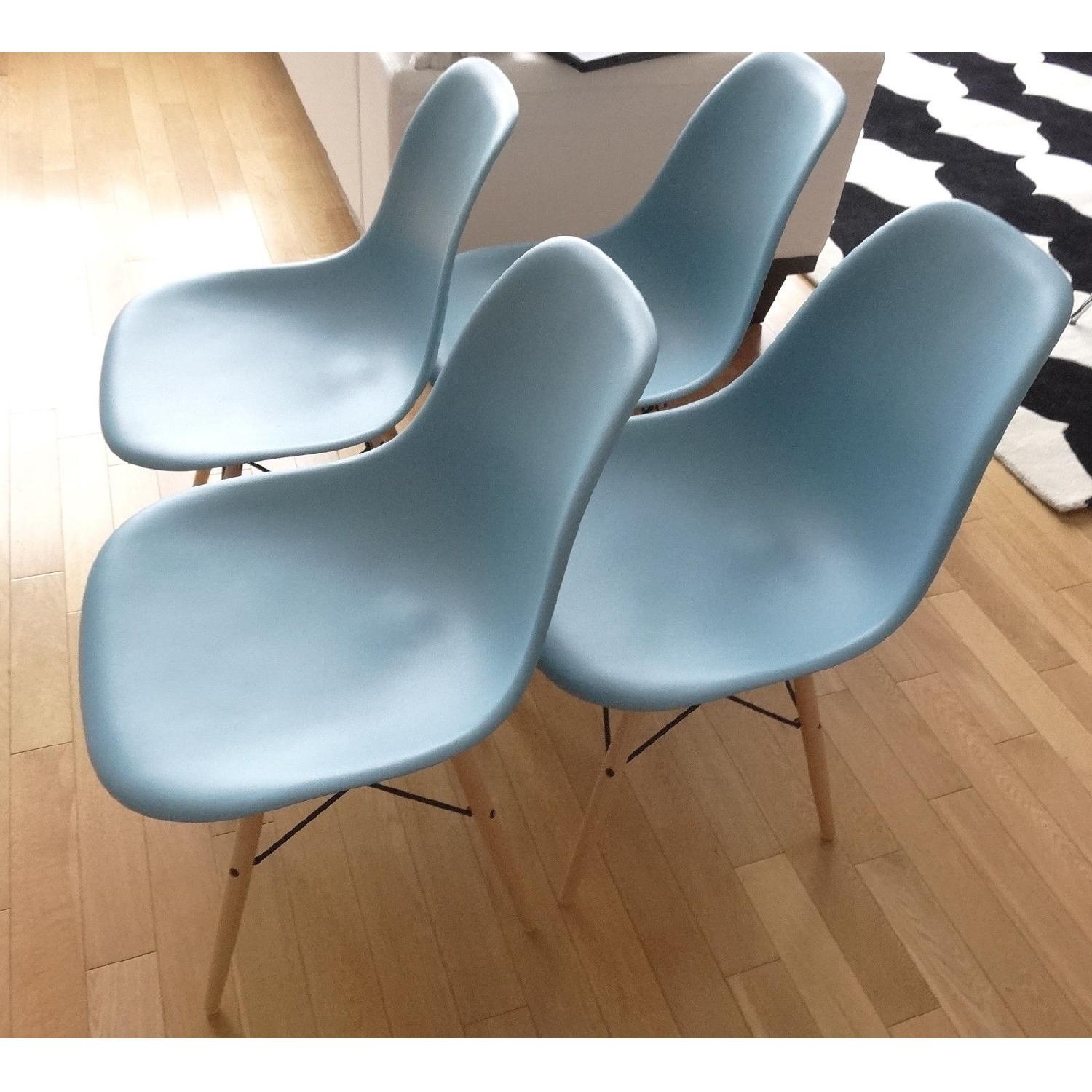Herman Miller Eames Molded Plastic Side Chairs - Set of 4 - image-2