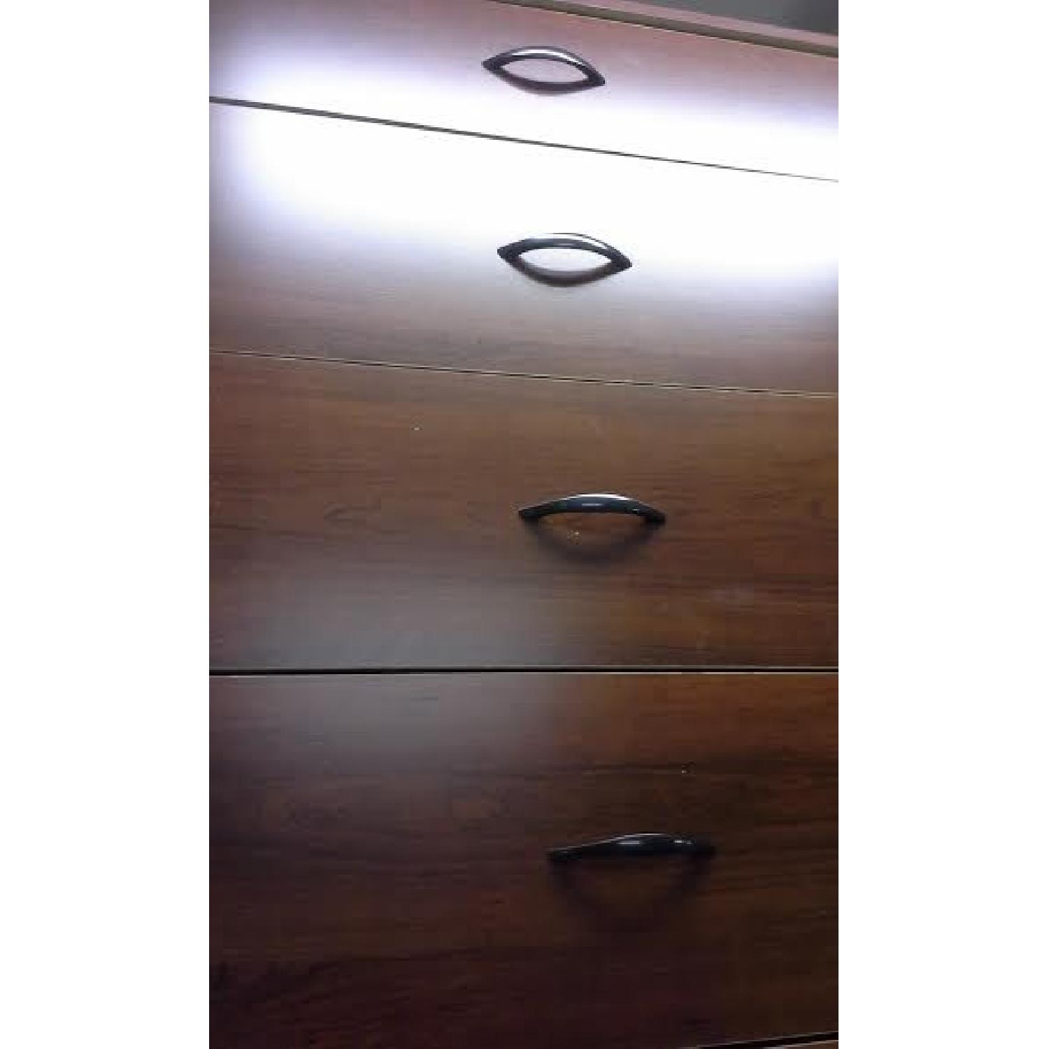 Sauder Cherry Finish 4 Drawer Chest - image-3