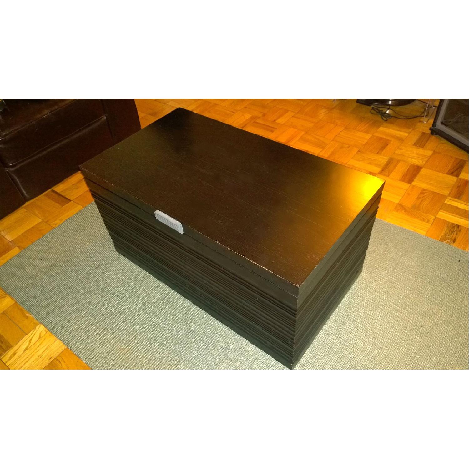Pier 1 Coffee Table w/ Storage - image-2