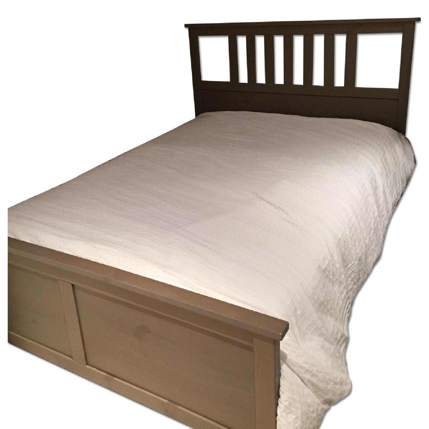 Ikea Hemnes Full Size Bed Frame - image-0