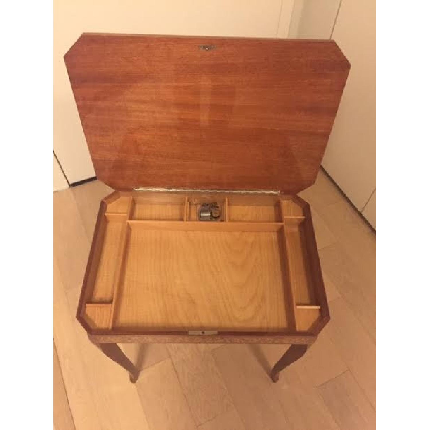 Antique Music Box Side Table - image-3