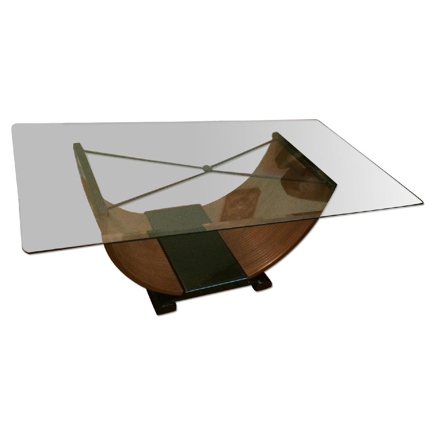 Glass Coffee Table - image-0
