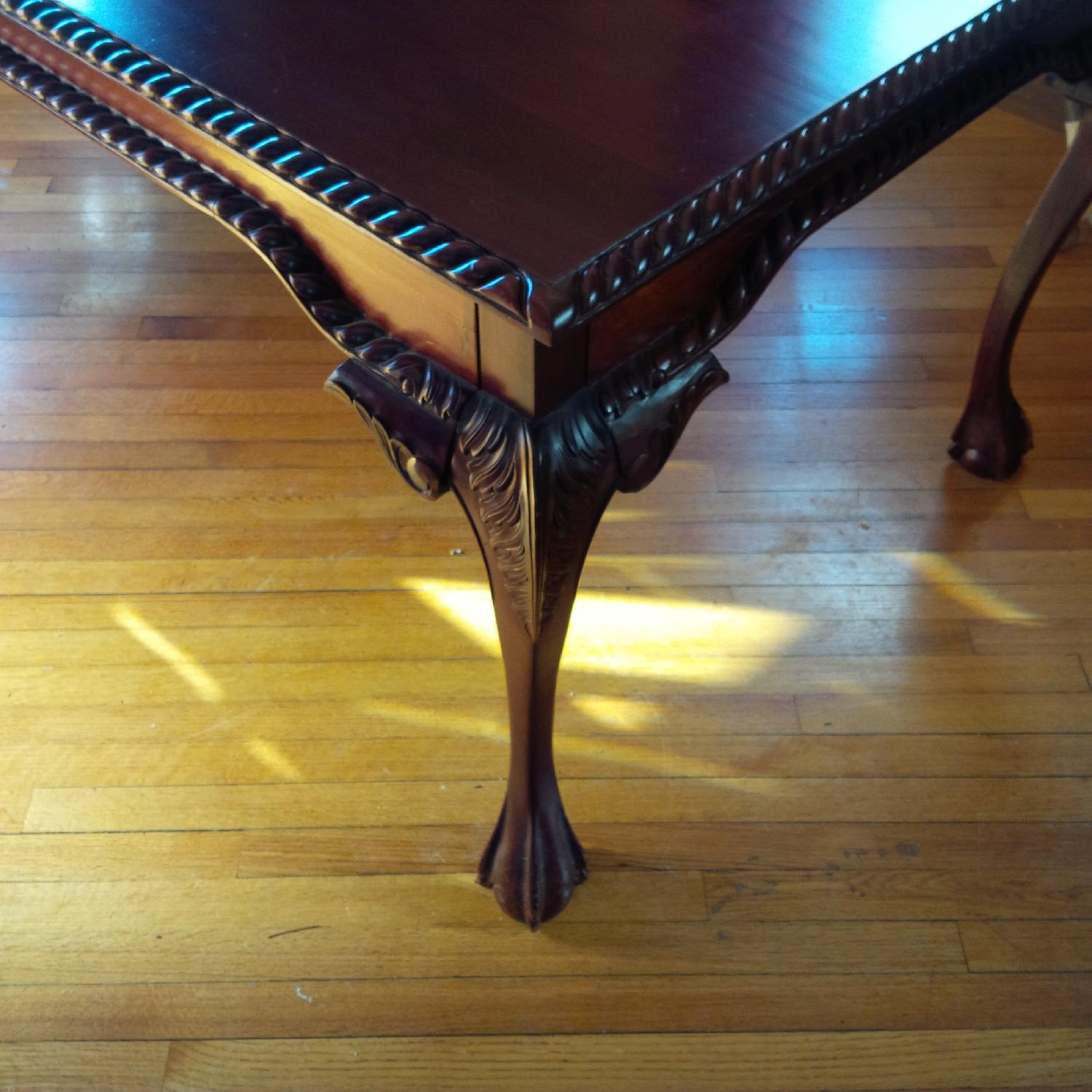 Handmade Indonesian Mahogany 9 Piece Dining Set - image-2