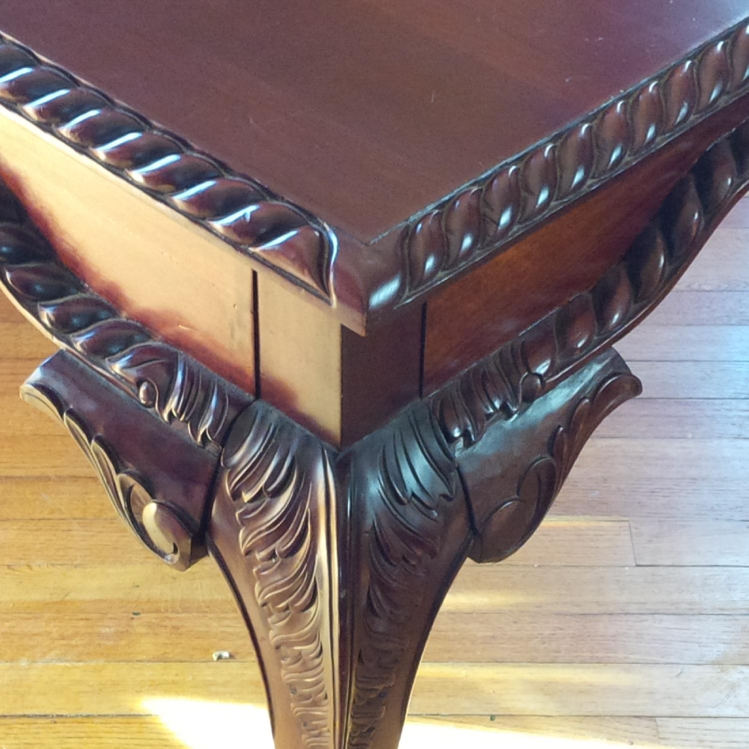 Handmade Indonesian Mahogany 9 Piece Dining Set - image-3